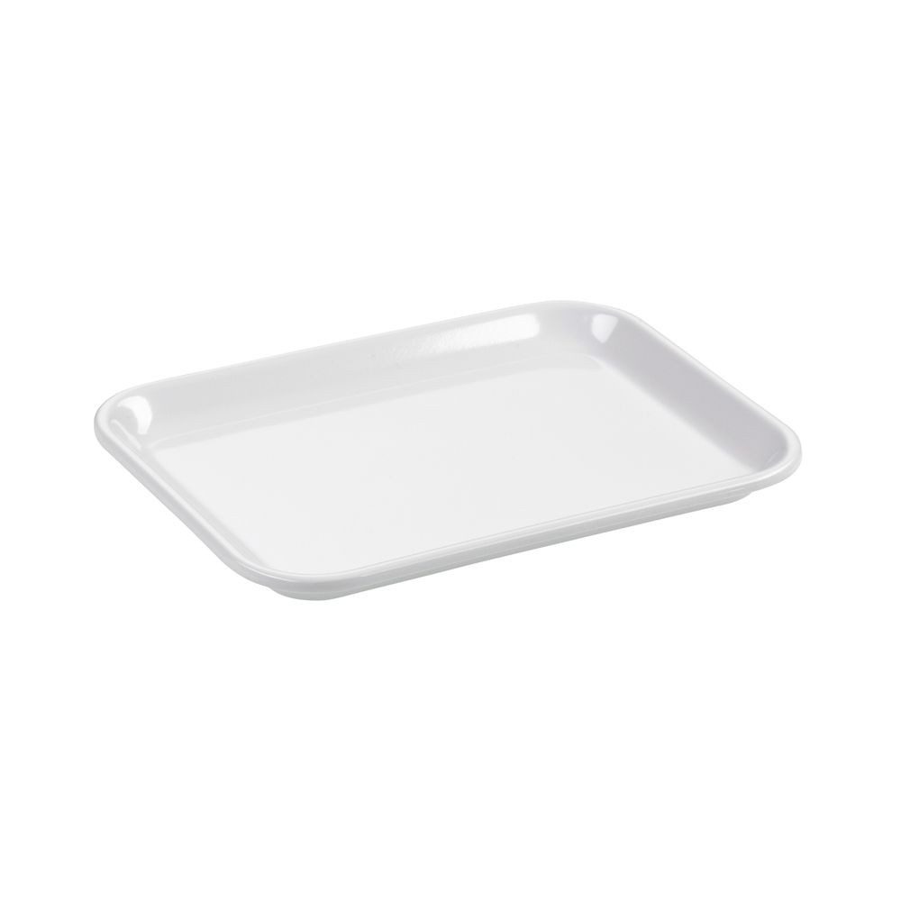 Ornamin Tablett Schür FESTOPAS® Instrumententablett XS für Praxis, Klinik & Labor, Kunststoff, 20 x 15 cm l Instrumentenschale l Labortablett l Laborschale