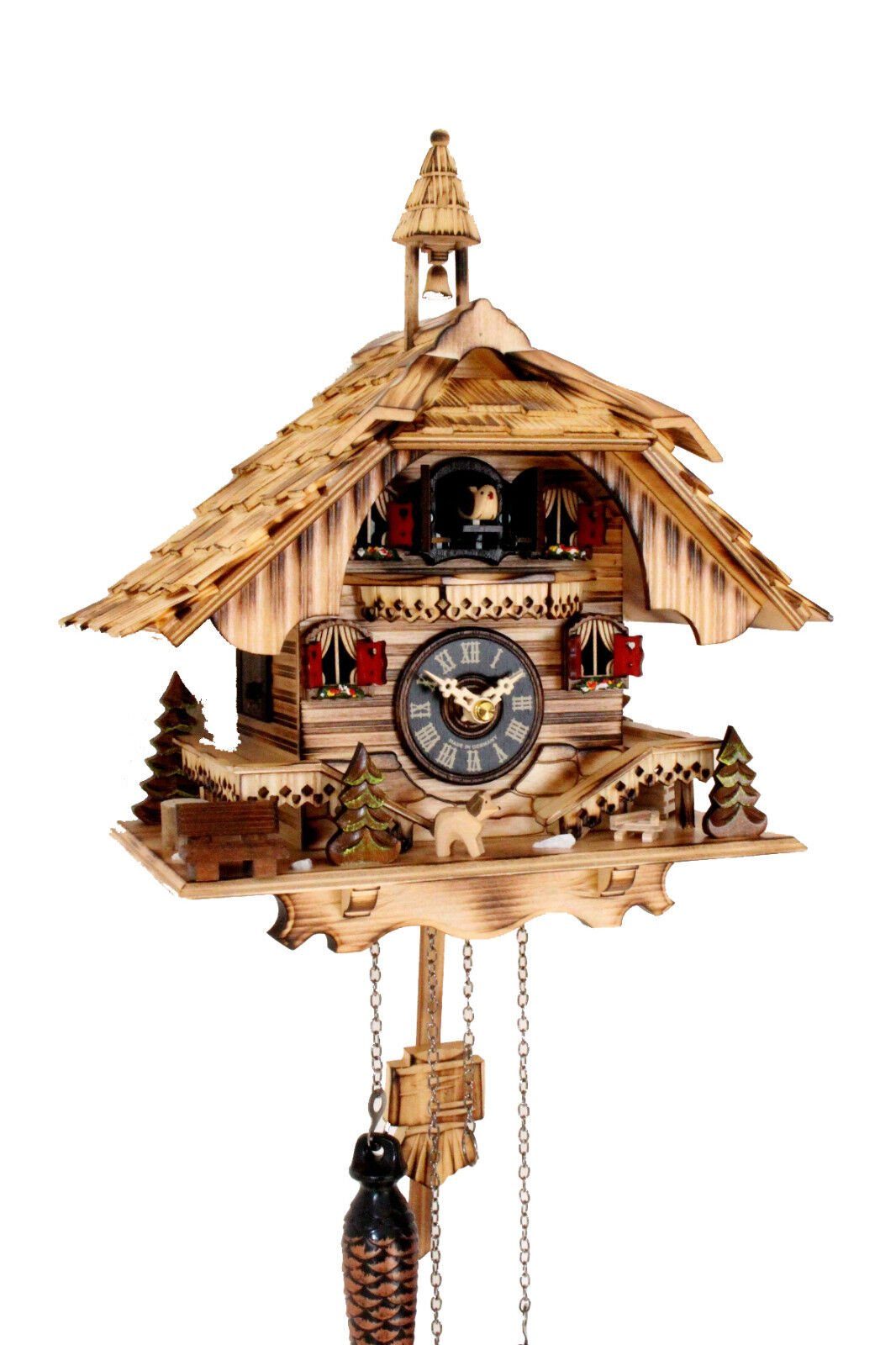 Clockvilla Hettich-Uhren Wanduhr Schwarzwälder Kuckucksuhr mit günstig online kaufen