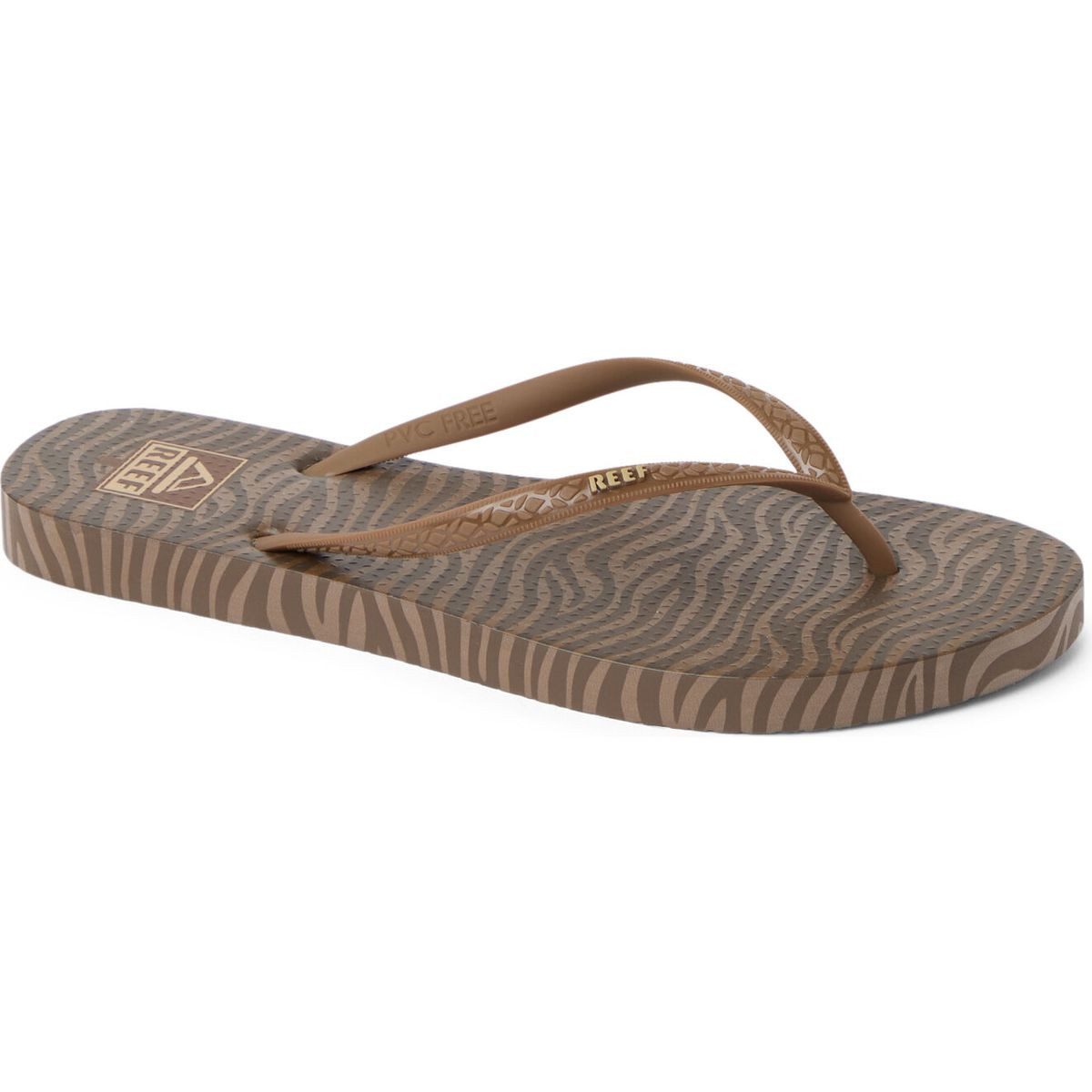 Reef Seaside Prints Outdoorsandale Bequeme, langlebige und nachhaltige Flip-Flops für Damen mit hohem
