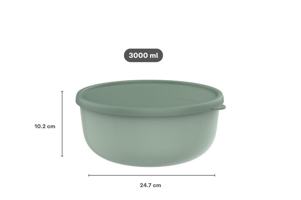 Mepal Aufbewahrungsbox Mepal Lumina 3 l Mikrowellengeschirr - Nordic blue