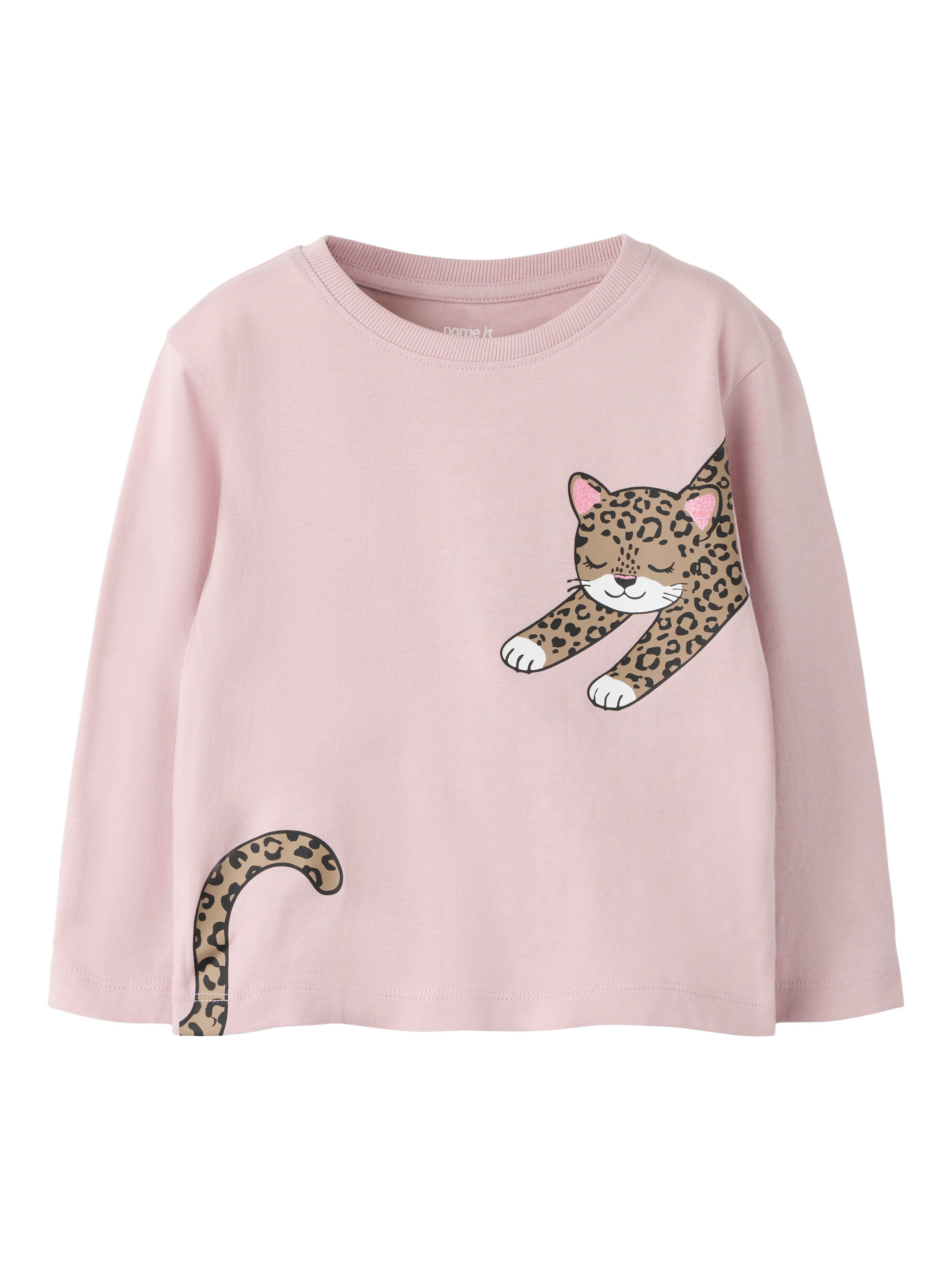 Name It Langarmshirt NMFLAUREN LS NREG TOP Baumwolle, regular fit – Bild 2 von 4