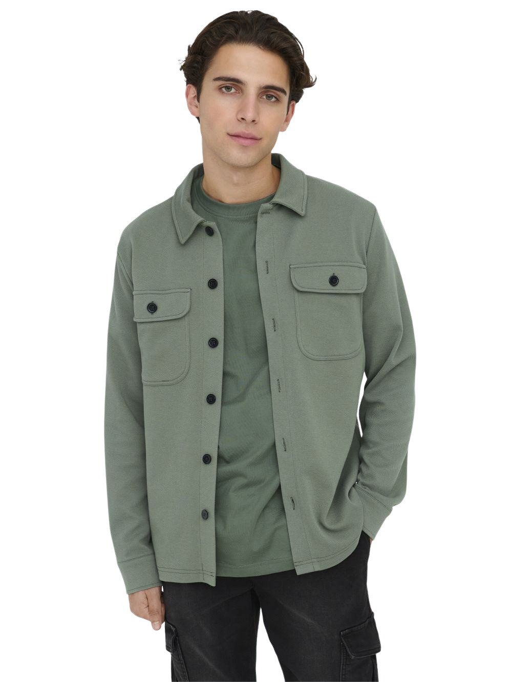 ONLY & SONS Langarmhemd ONSNEWKODYL OVERSHIRT (1-tlg) günstig online kaufen