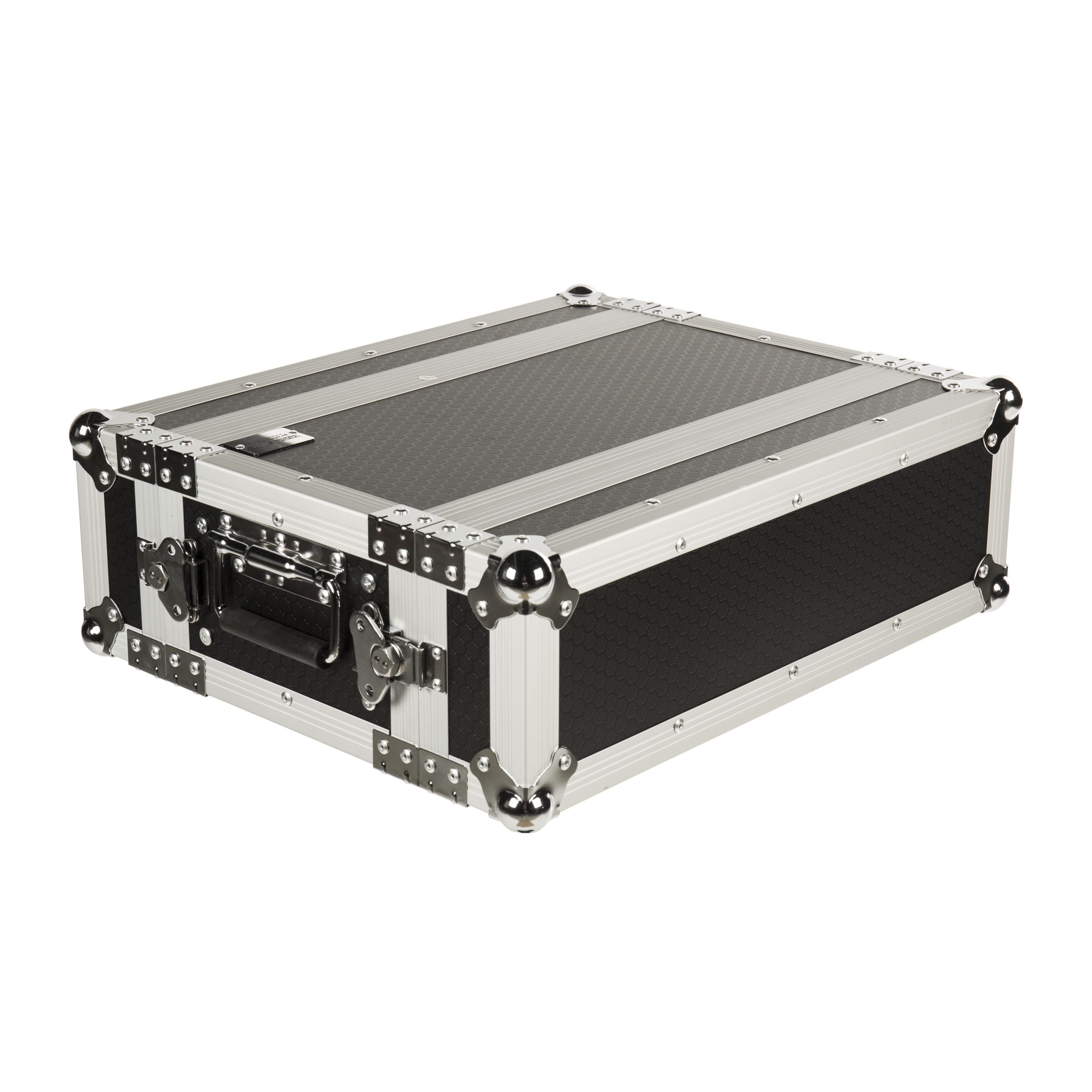 MUSIC STORE Koffer, 19" Rack Case, Robustes 3HE Case, Wasserabweisendes Pro Case