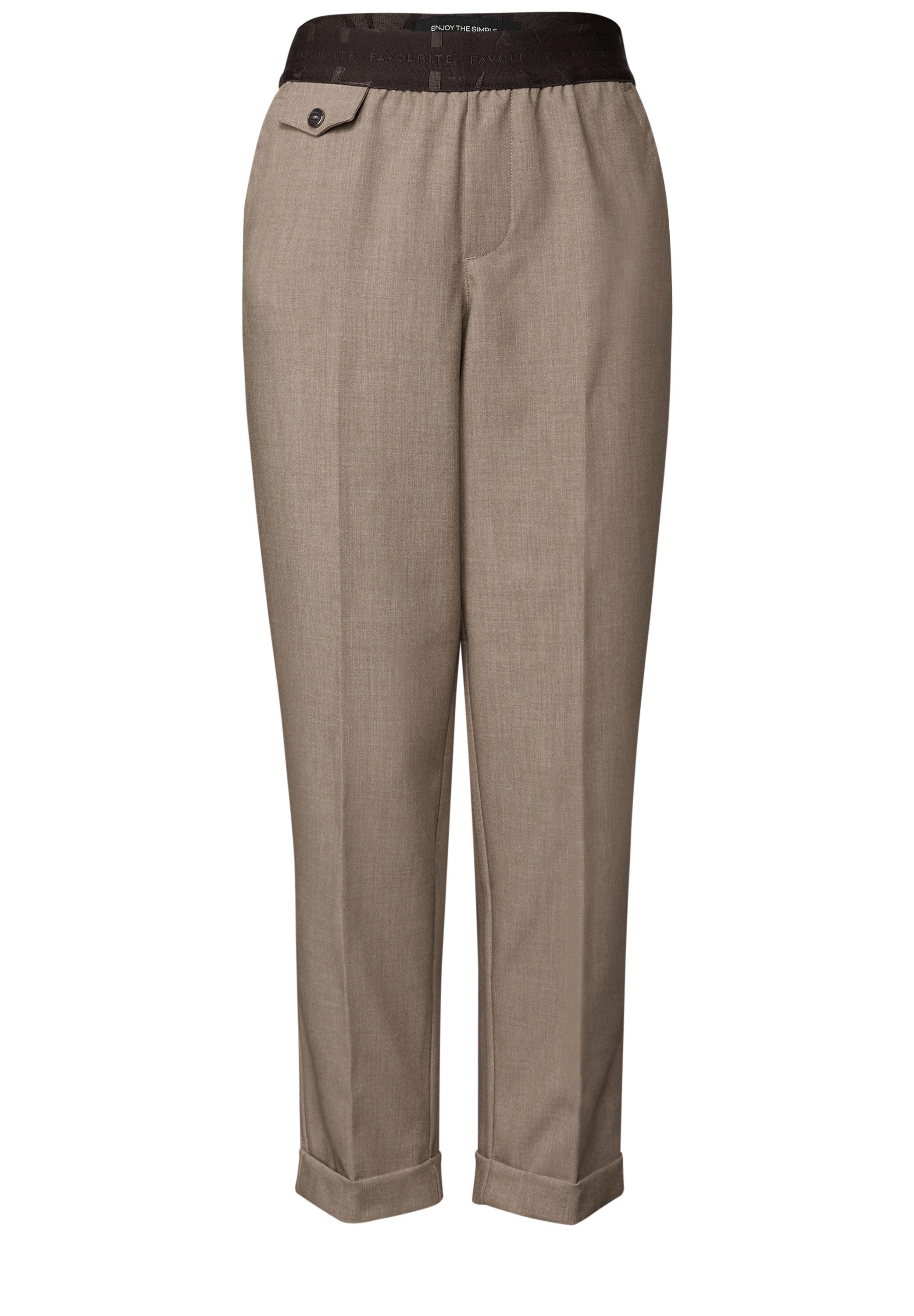 STREET ONE 5-Pocket-Jeans Chino mit Tapebund günstig online kaufen