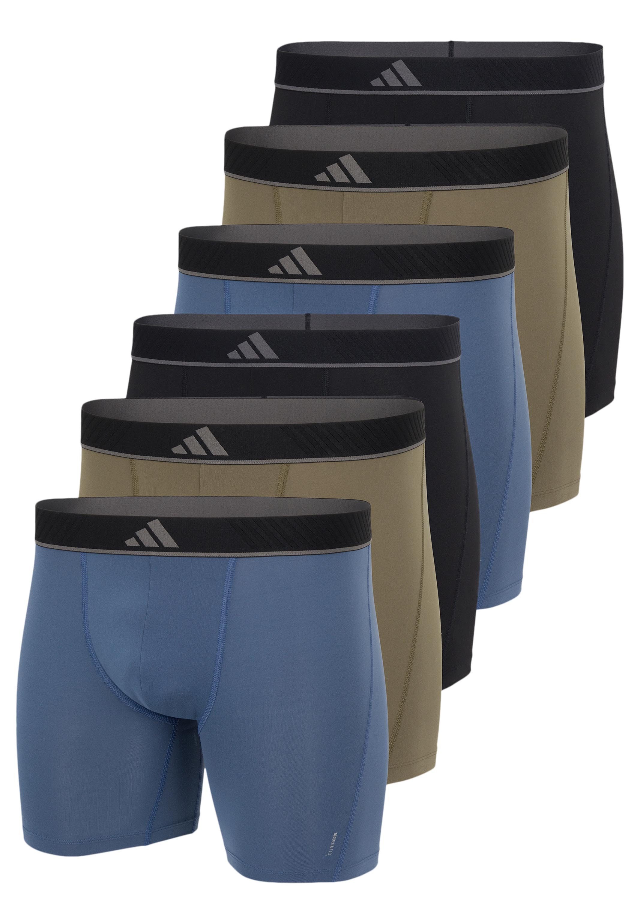 adidas Sportswear Retro Boxer 6er Pack Active Micro Flex Eco (Spar-Set, 6-S günstig online kaufen