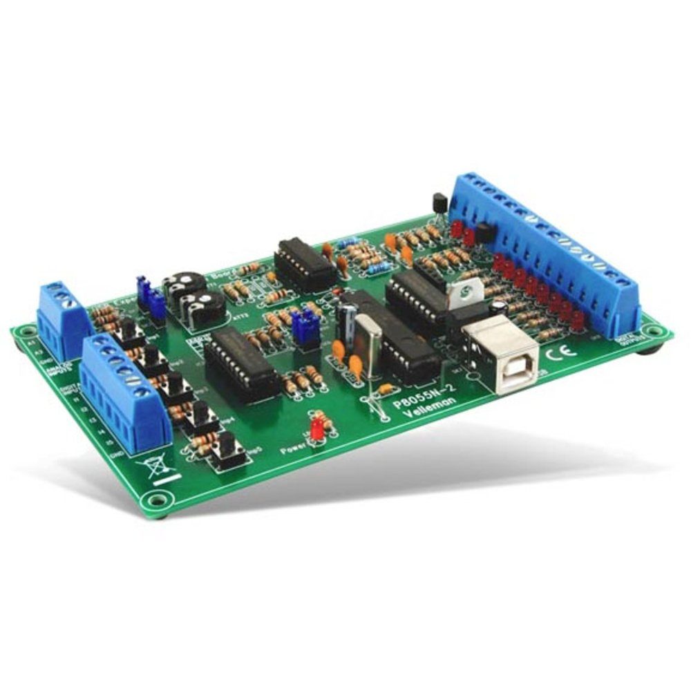Experiment USB Board Sensor Whadda Interface Whadda WSI8055N