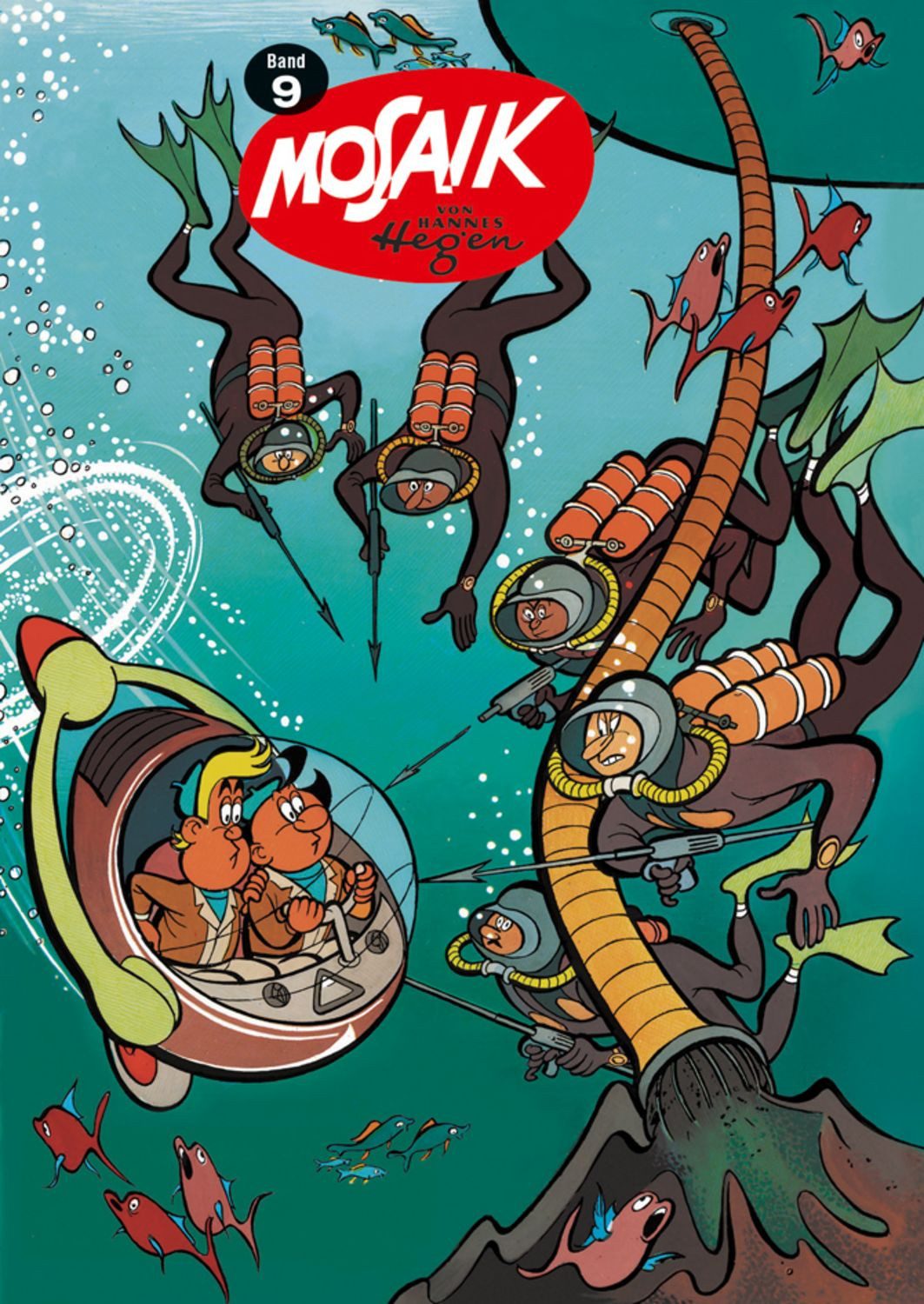 TaschenMosaik Band 9 / Lothar Dräger, Mosaik von Hannes Hegen Hefte 30 bis 33