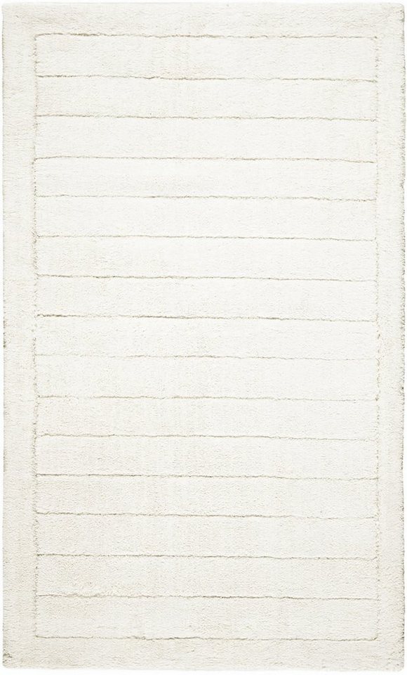 Egeria Badematte Line, Höhe 10 mm, rutschhemmend beschichtet, fußbodenheizungsgeeignet, Baumwolle, rechteckig
