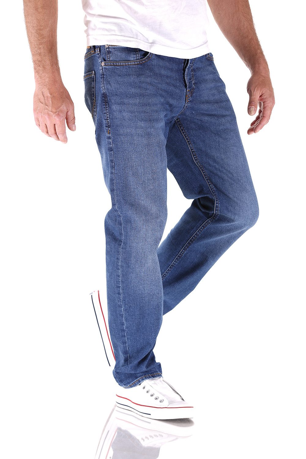 Jack & Jones Comfort-fit-Jeans Jack & Jones Mike Original Comfort Tapered H günstig online kaufen