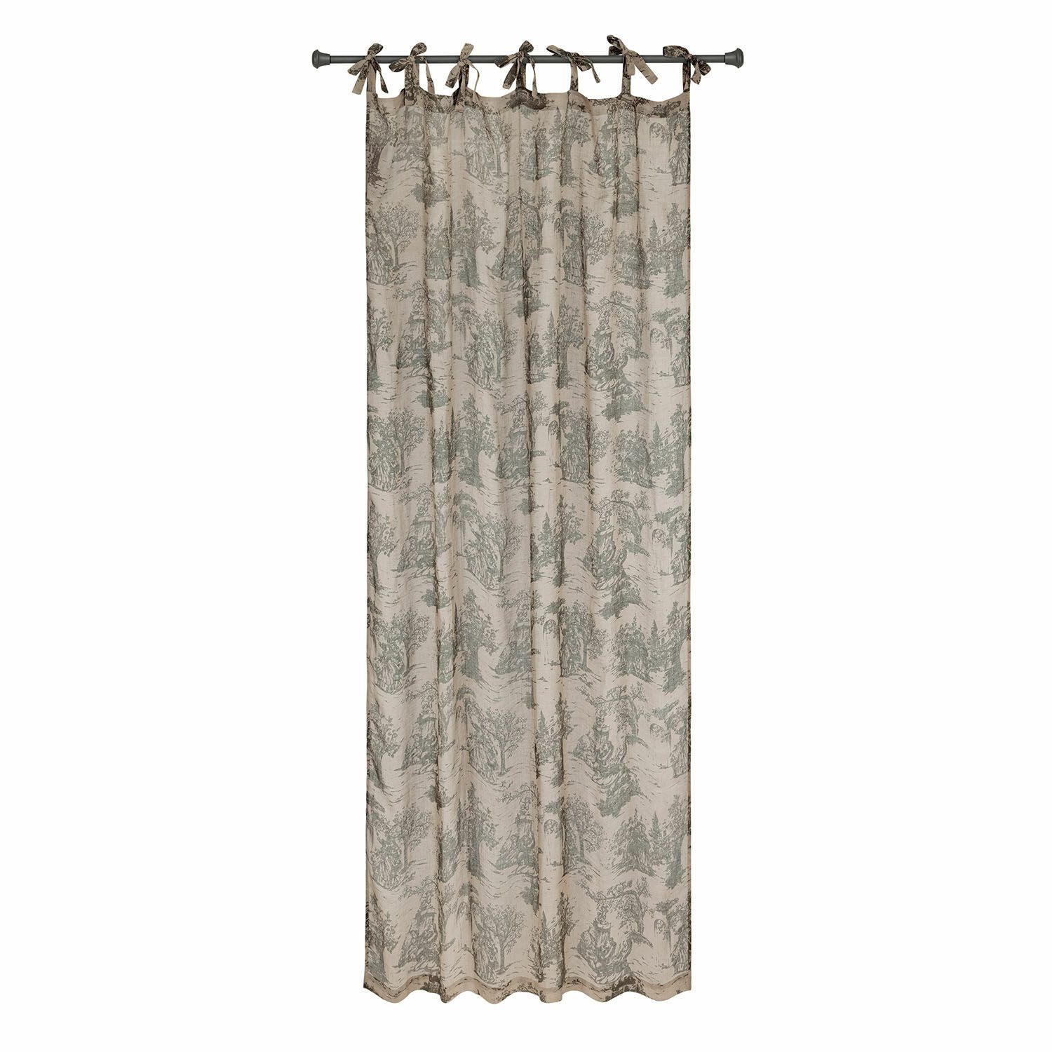 Mirabeau Vorhang Gardine Dedwen grau/leinen günstig online kaufen