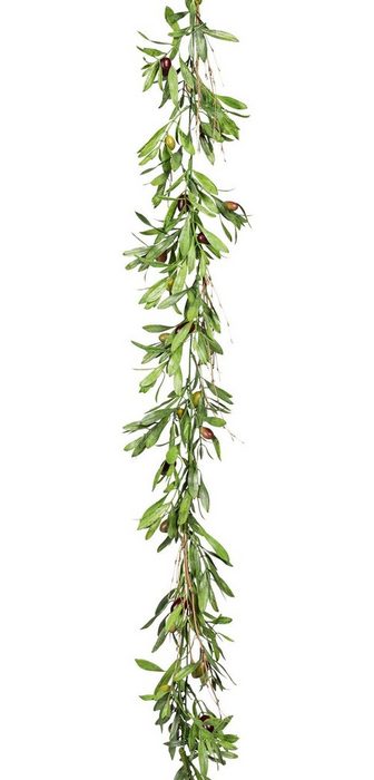 Kunstgirlande Olivengirlande Olive Creativ green Höhe 180 cm