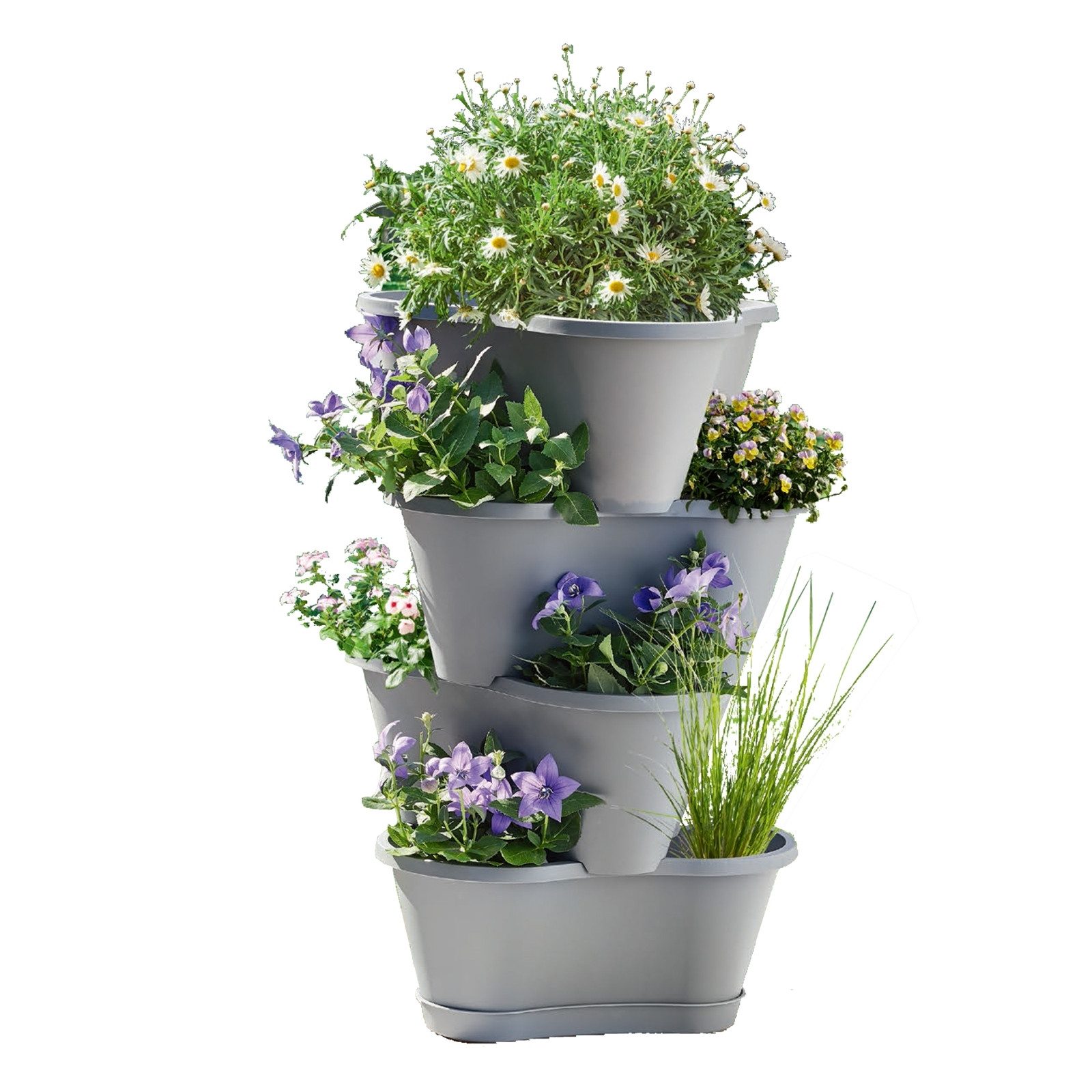 HTI-Living Pflanzkübel Pflanzturm 4 Etagen Nessa günstig online kaufen