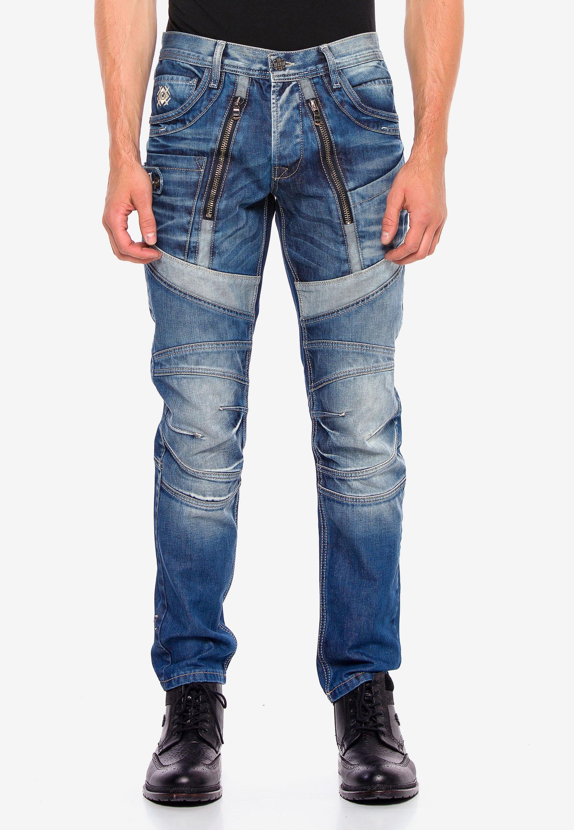 Zierelementen Baxx trendigen mit & Jeans Cipo Bequeme