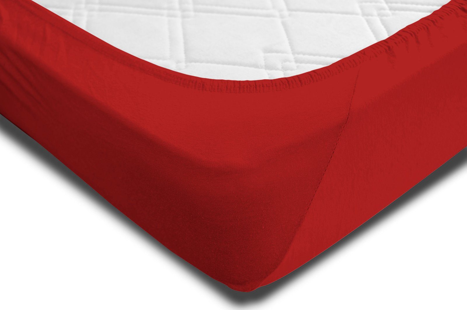 One Home Spannbettlaken, Jersey-Elasthan, Gummizug: rundum, (1 Stück), für günstig online kaufen
