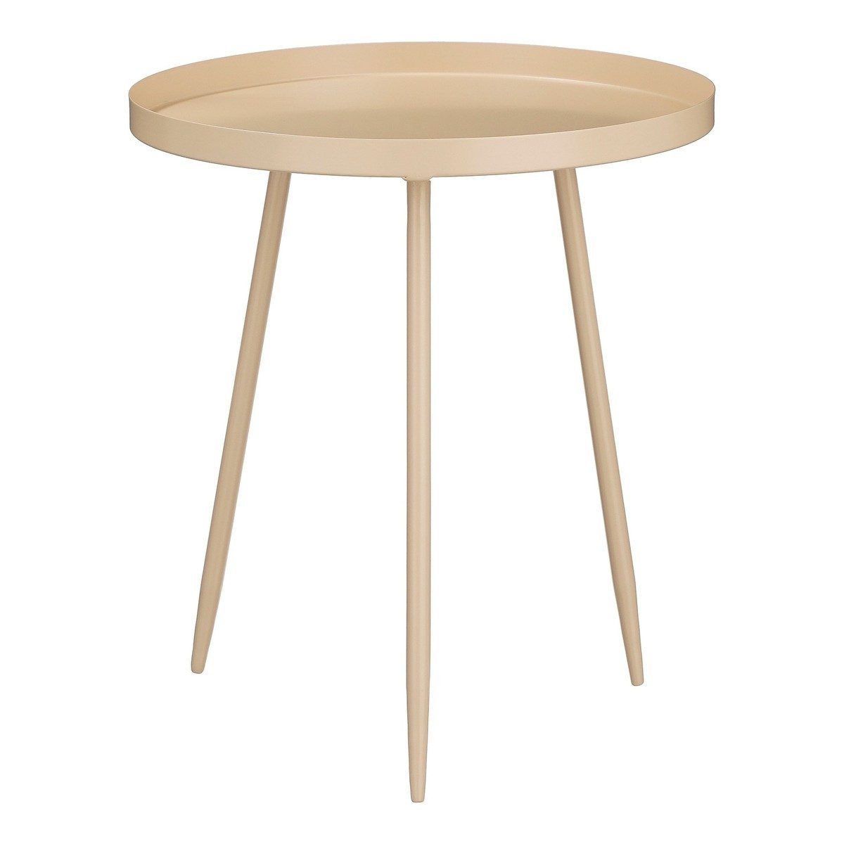 Mica Decorations Beistelltisch Mica Decorations Flores Beistelltisch beige - h43,5xd40cm