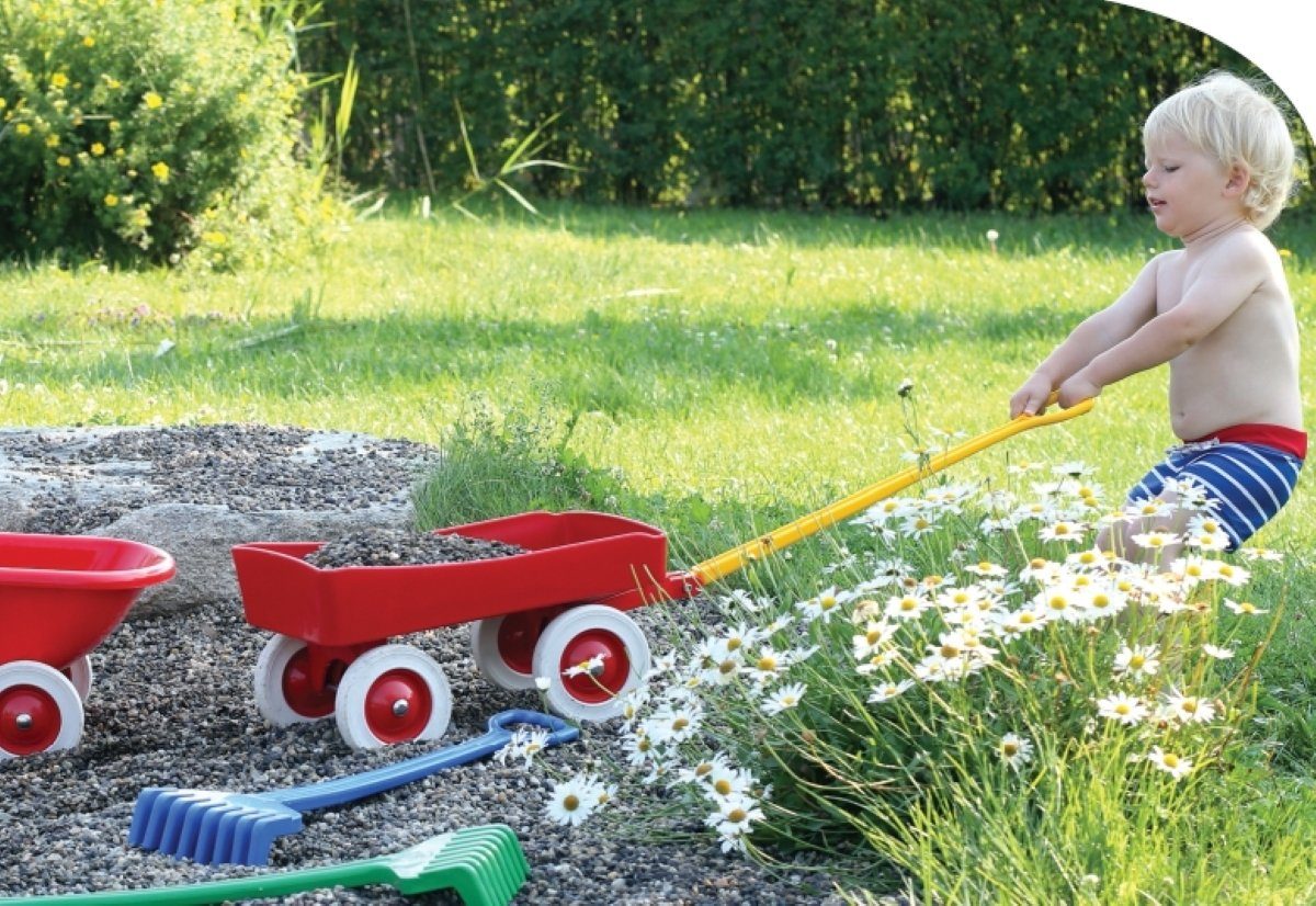 4EverSpiel Bollerwagen Wägele für Kinder, Traglast: 120kg