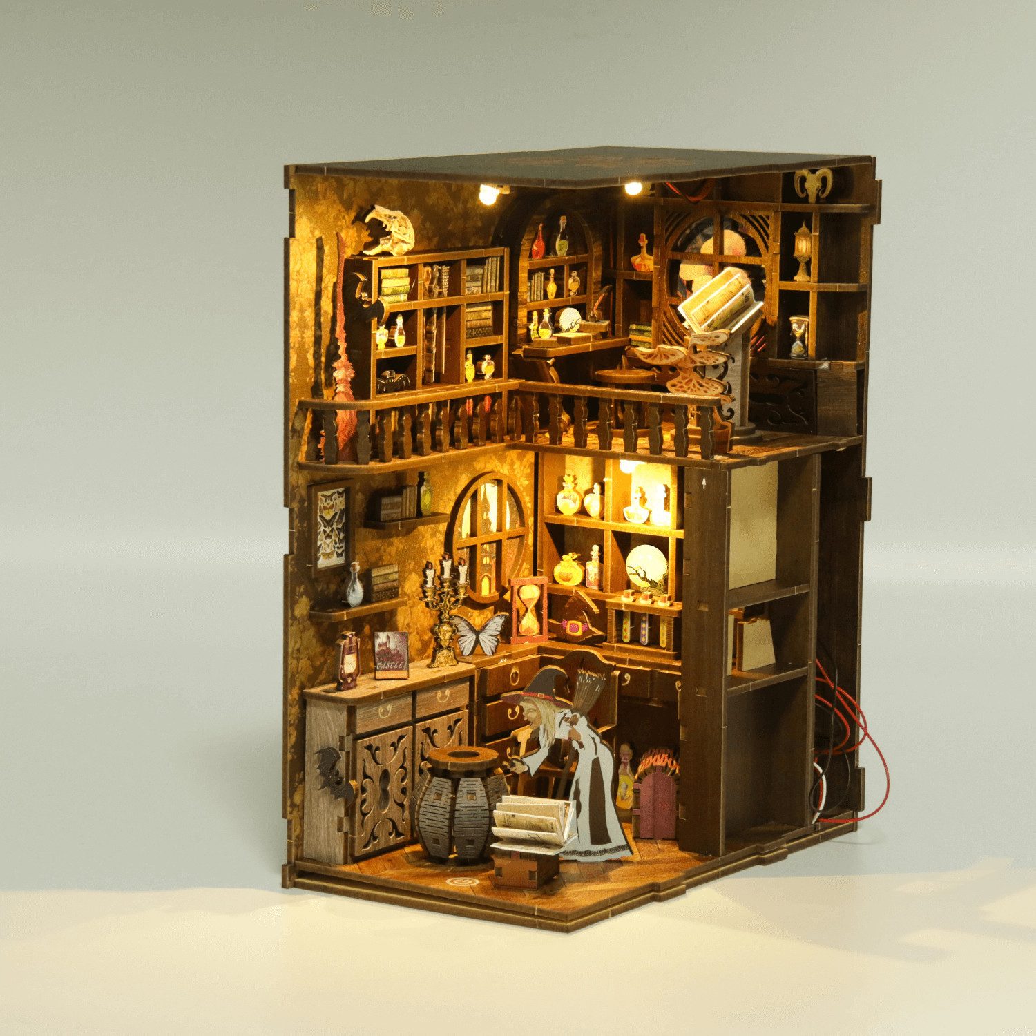 MagicHolz Buchstütze MagicNight Book Nook