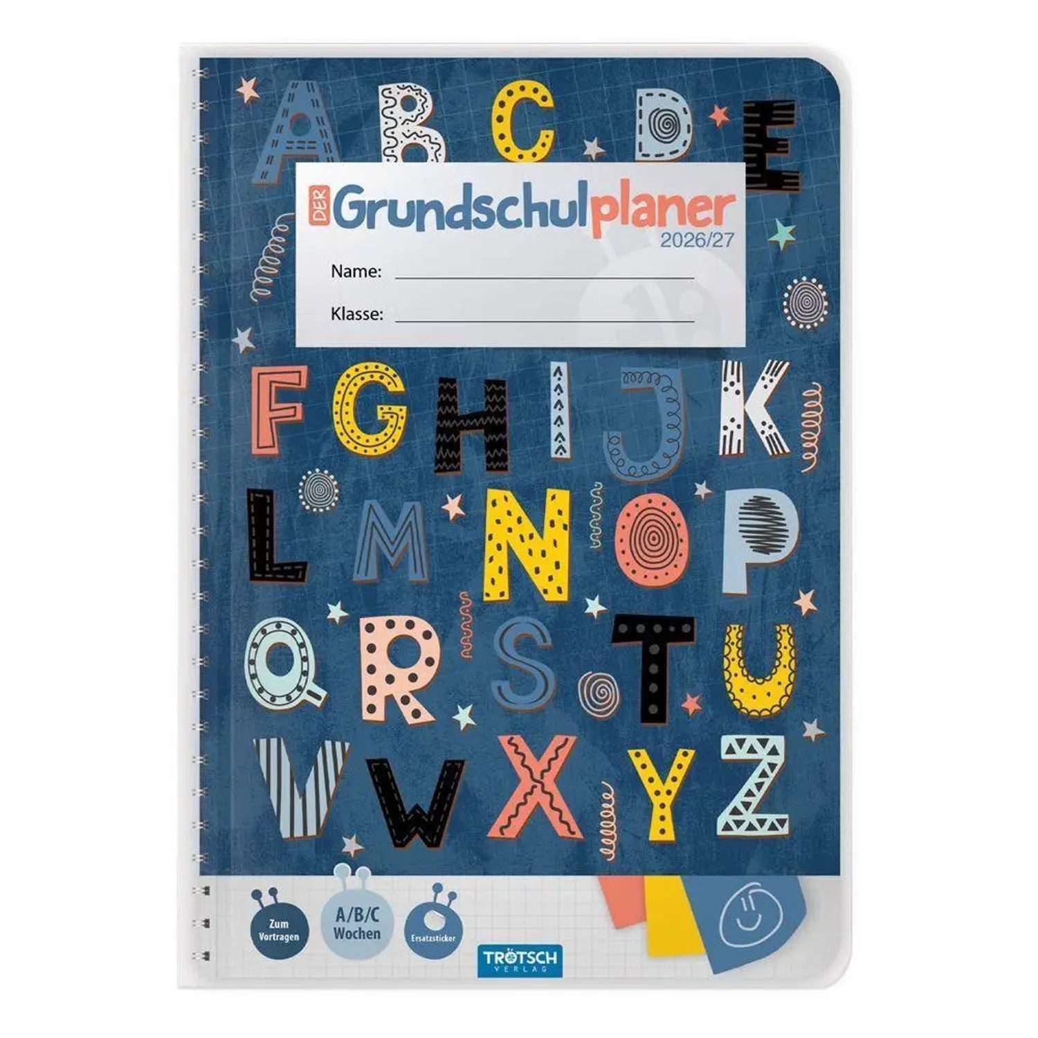 Trötsch Verlag Schülerkalender TRÖTSCH - Grundschulplaner Buchstaben 26/27