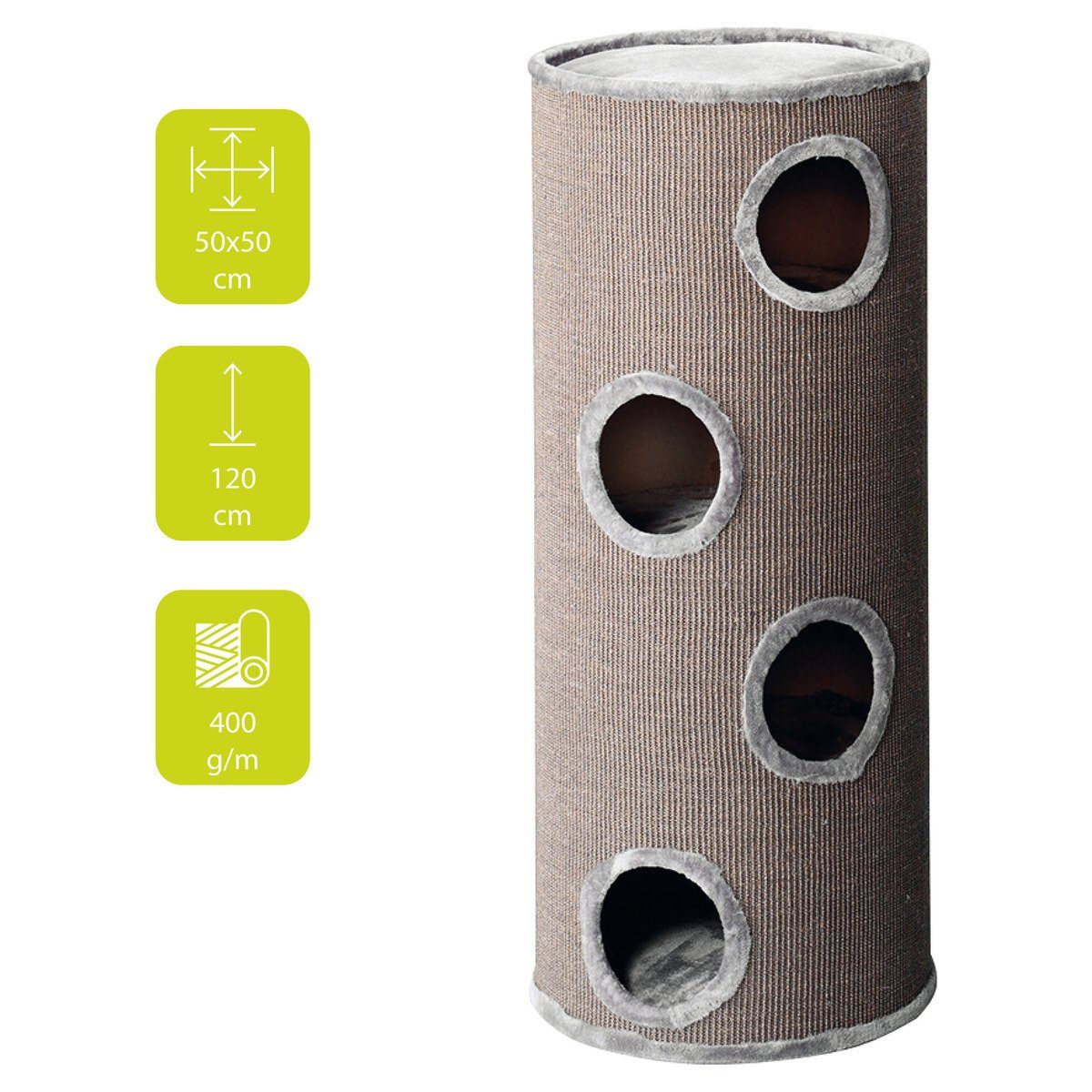 Europet-Bernina Kratztonne Kratzbaum Trend Cat Dome Extreme grau