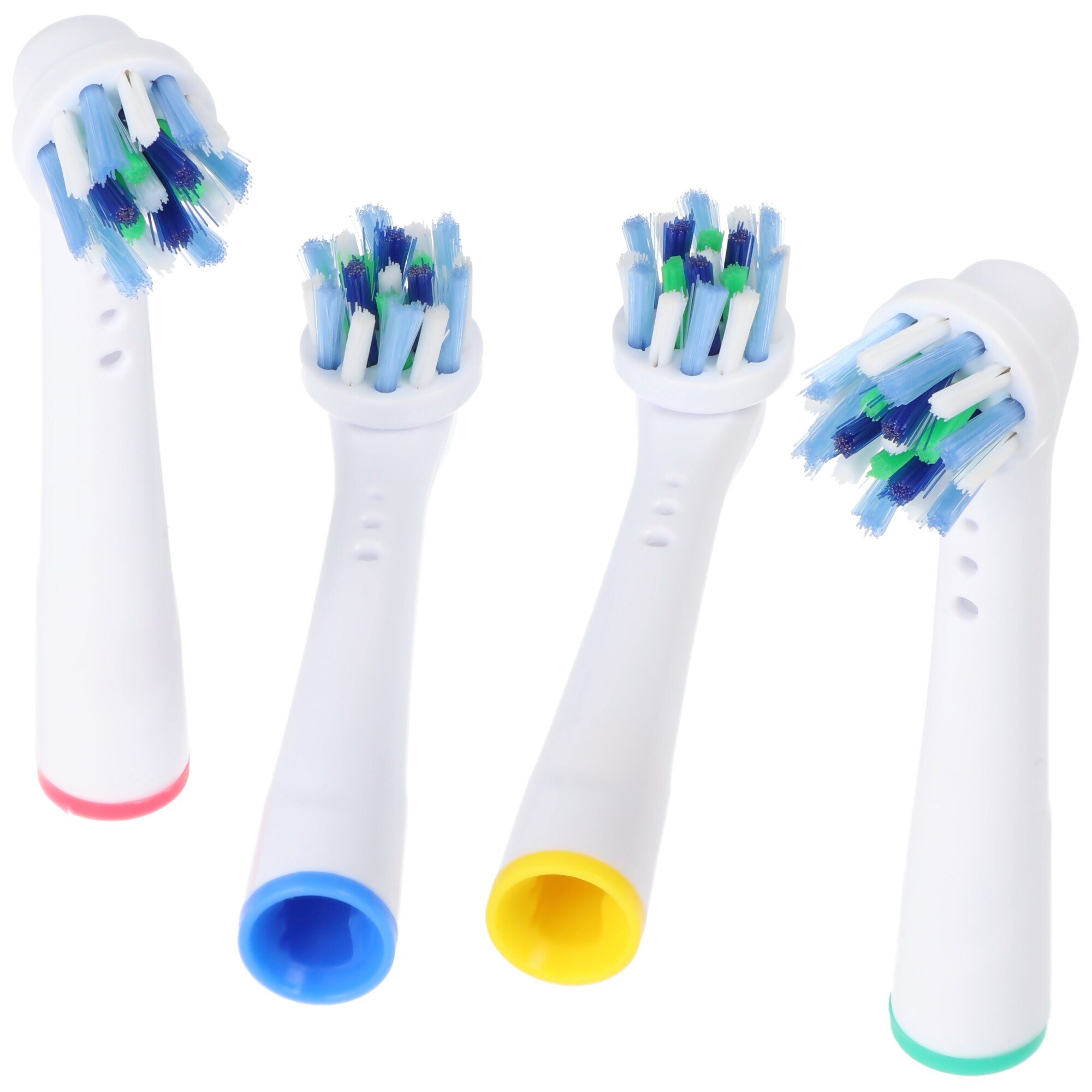 AccuCell Elektrische Zahnbürste 4 Stück 360 Cleaning Brush Ersatz-Zahnbürstenkopf für elektrische Zah