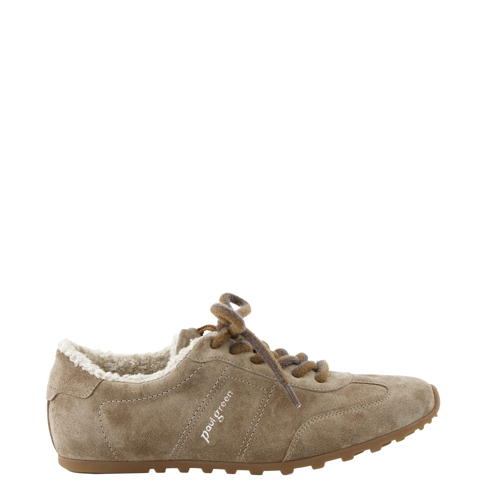 Paul Green Paul Green 5551-001, Schnürschuhe, Warmfutter, Braun, Damen Schnürschuh
