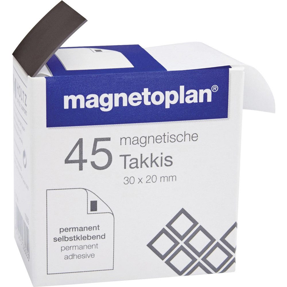 magnetoplan® Magnet magnetoplan Magnetband (L x B x H) 20 x 30 x 0.75 mm rechteckig Schwa
