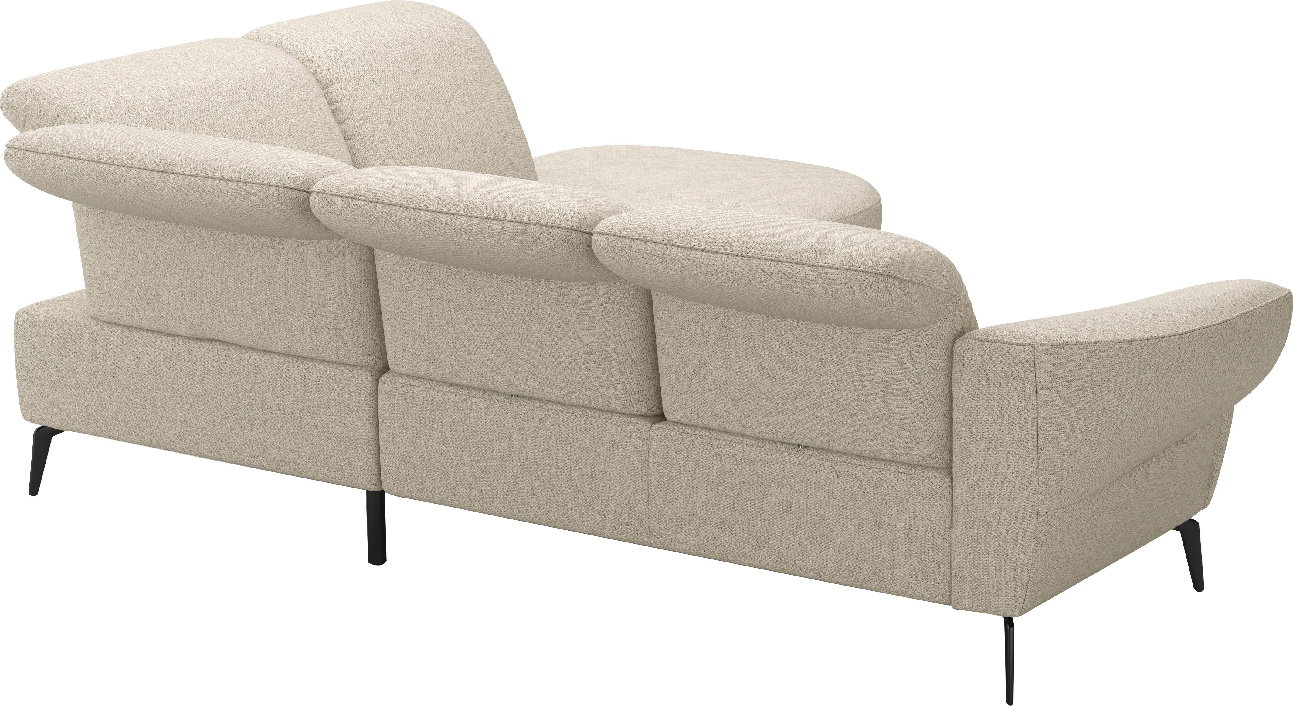 sit&more Ecksofa Dance, L-Form, inkl. Sitztiefenverstellung, inkl. Click&Seat, optional mit Kopfteilverstellung