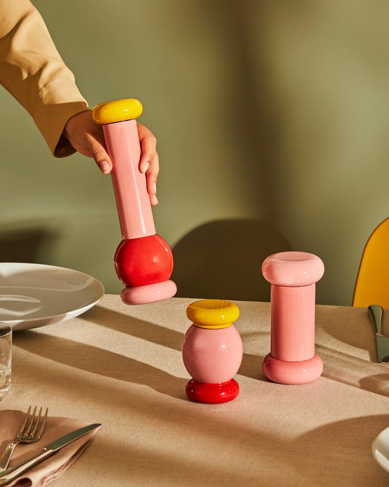 Alessi Salz-/Pfeffermühle Alessi ES19 Salz-/Pfeffer- und Gewürzmühle