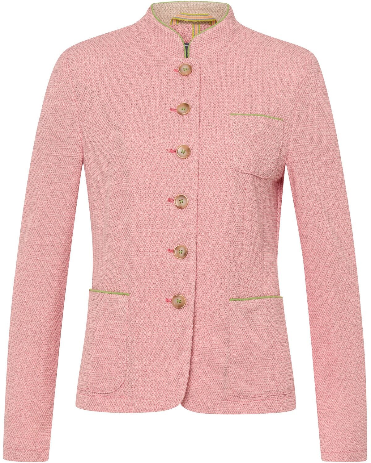 Jackenblazer Kurze Stehkragenjacke