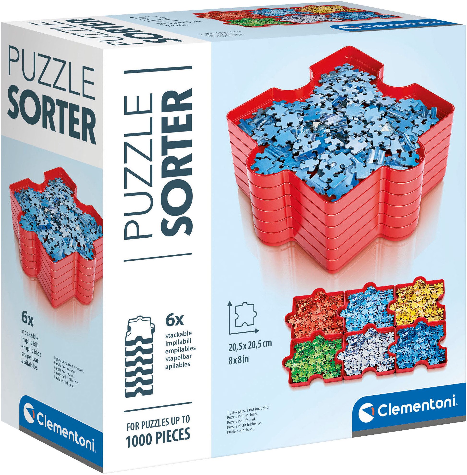 Clementoni® Puzzle Sortierer, Puzzleteile, Made in günstig online kaufen