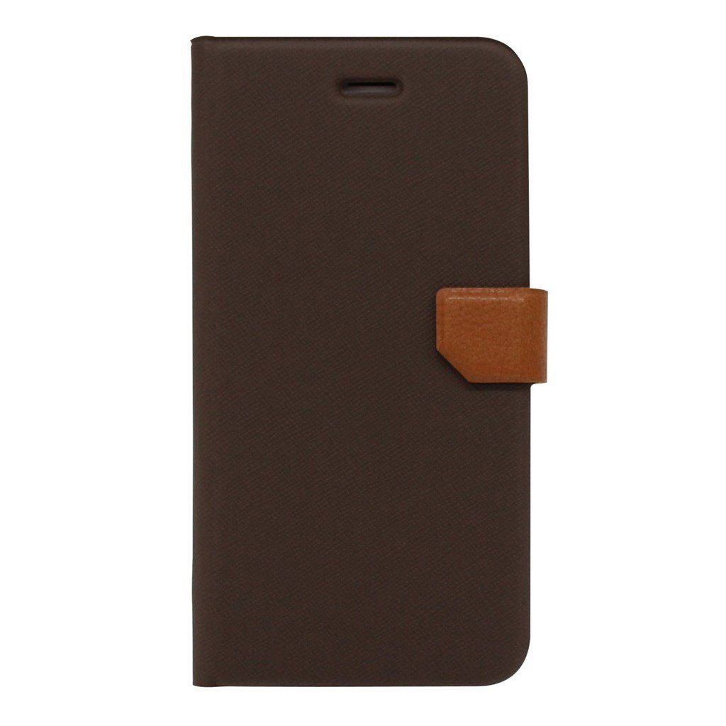 La Fenice Handyhülle Magnetverschluss, Fächer & Standfunktion iPhone 6 braun