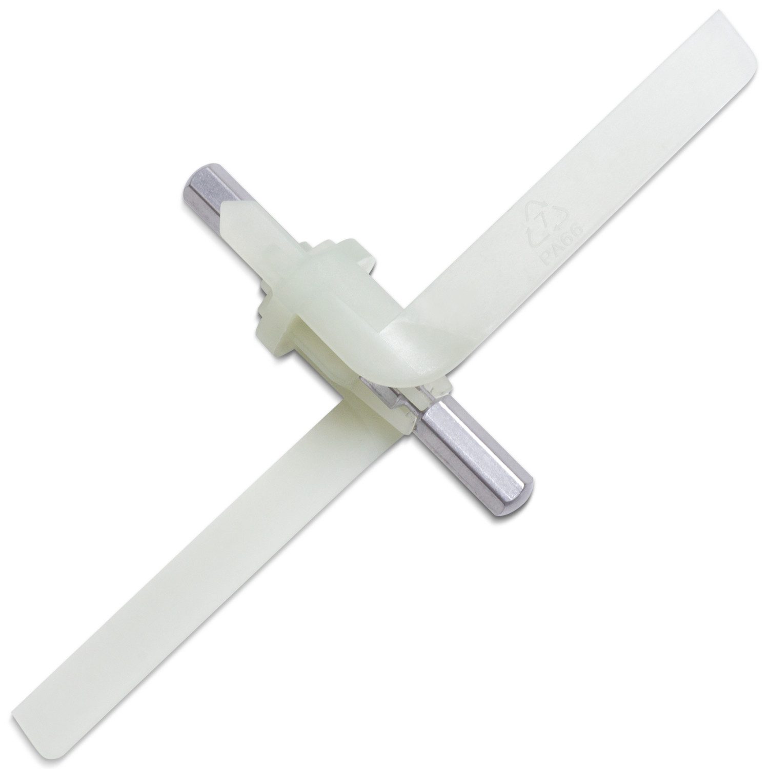 VIOKS Flügelmesser Durchlaufschnitzlerflügel Ersatz für Bosch 00091027, Zubehör für Küchenmaschine, MUM4 MUM8