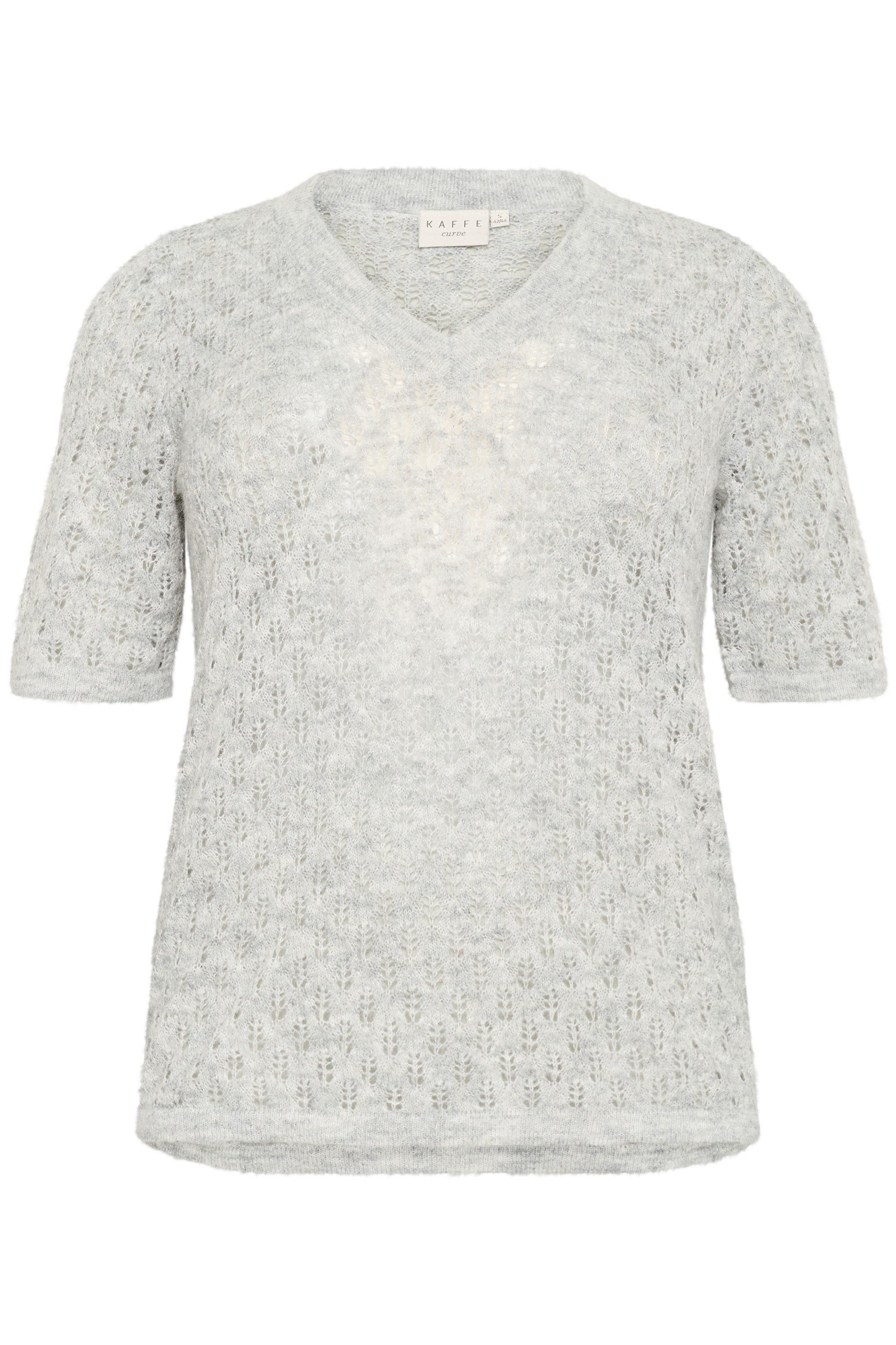 KAFFE Curve Strickpullover Strickpullover KCloura Große Größen