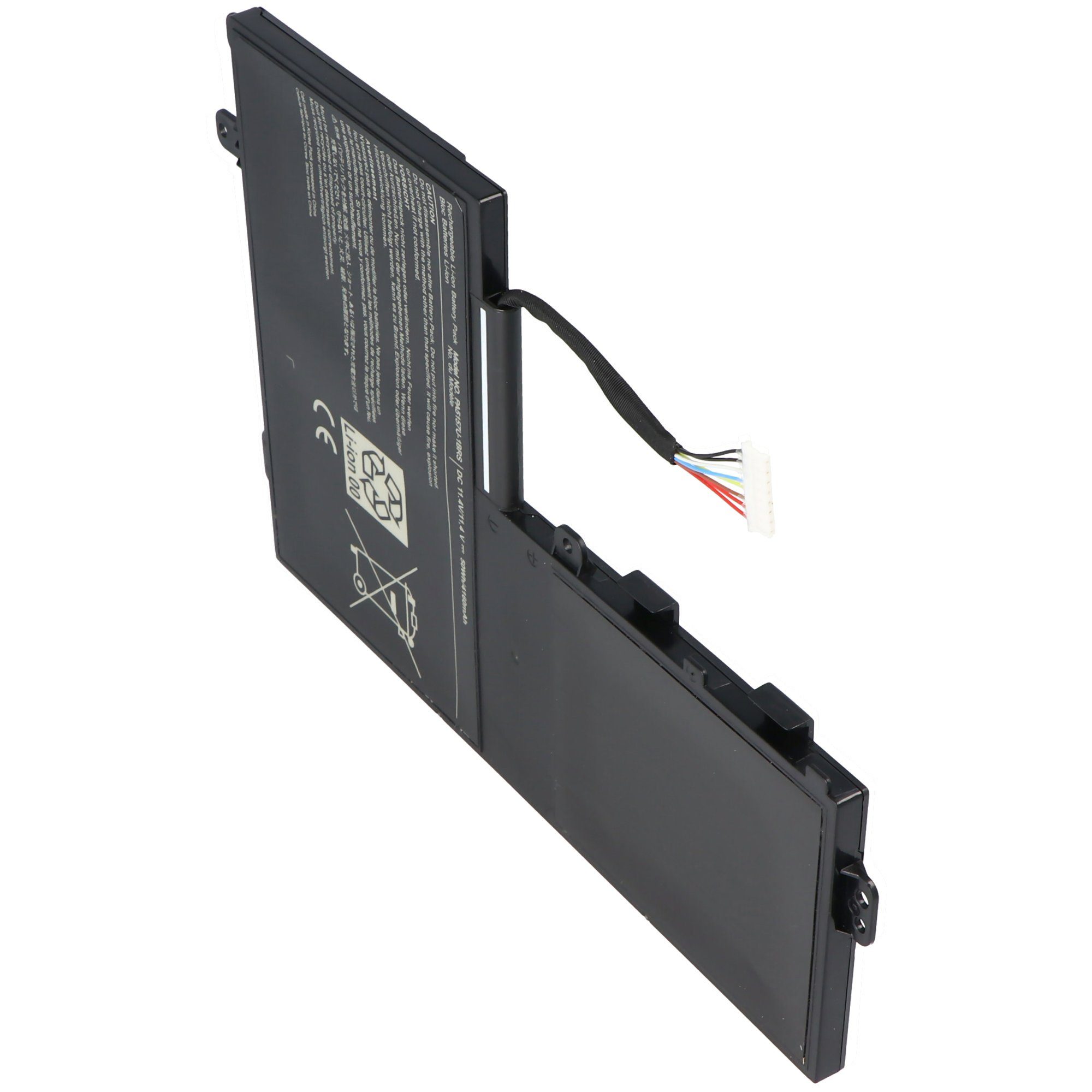 AccuCell Akku passend für Toshiba Satellite M40-A, M50-A, Li-Ion, 11,4V, 4160m Akku 4160 mAh (11,4 V)