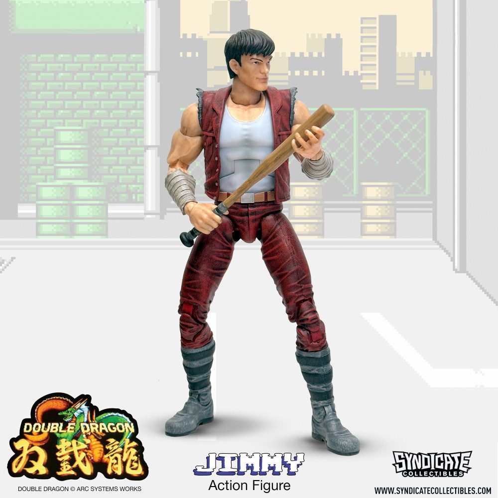 Syndicate Collectibles Merchandise-Figur Double Dragon Deluxe Actionfigur 1/12 Jimmy 18 cm
