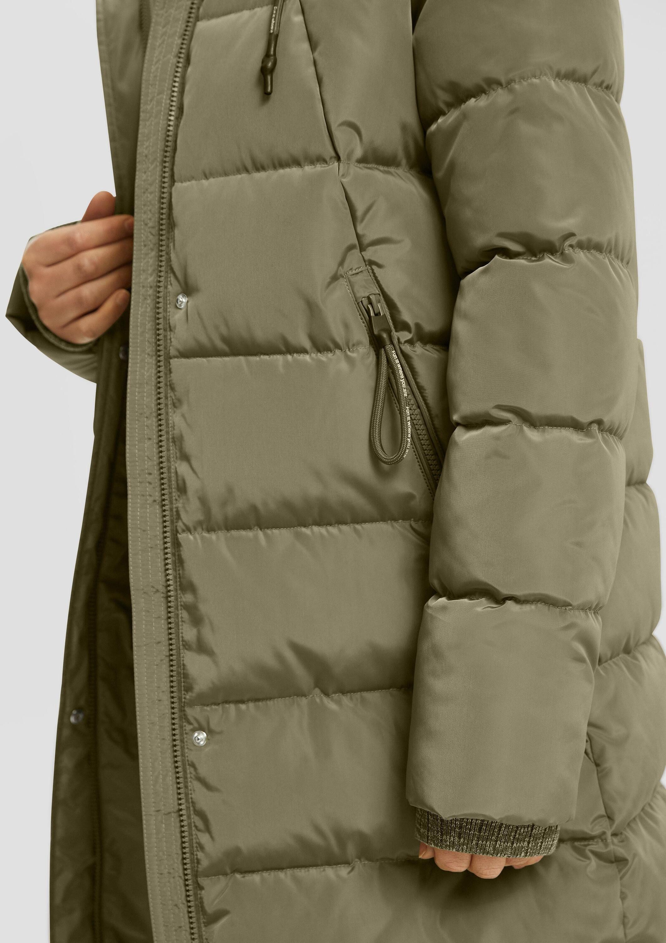 QS Wintermantel Outdoor-Mantel Wattierter Steppmantel
