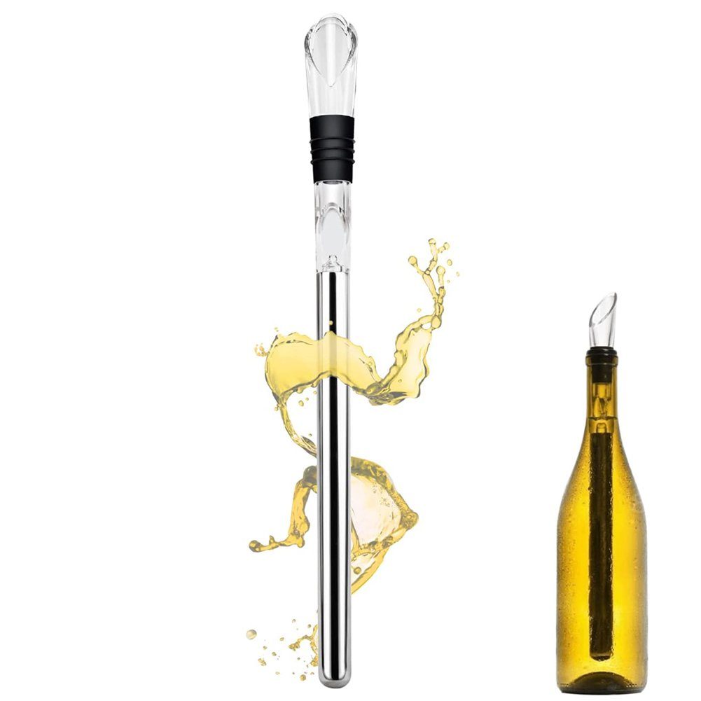 ZAXSD Outdoor-Flaschenkühler Weinkühlstab aus Edelstahl, Zubehör für  Weintrinker, Weingenuss in Sommelier-Qualität