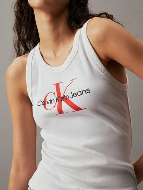Calvin Klein Jeans Tanktop ARCHIVAL MONOLOGO RIB TANK mit Logomarkenlabel