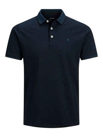 Jack & Jones Poloshirt »3615« (1-tlg) Herren + Fit Polo Shirt Kurzarm Pique Hemd JJEPAULOS Big Size