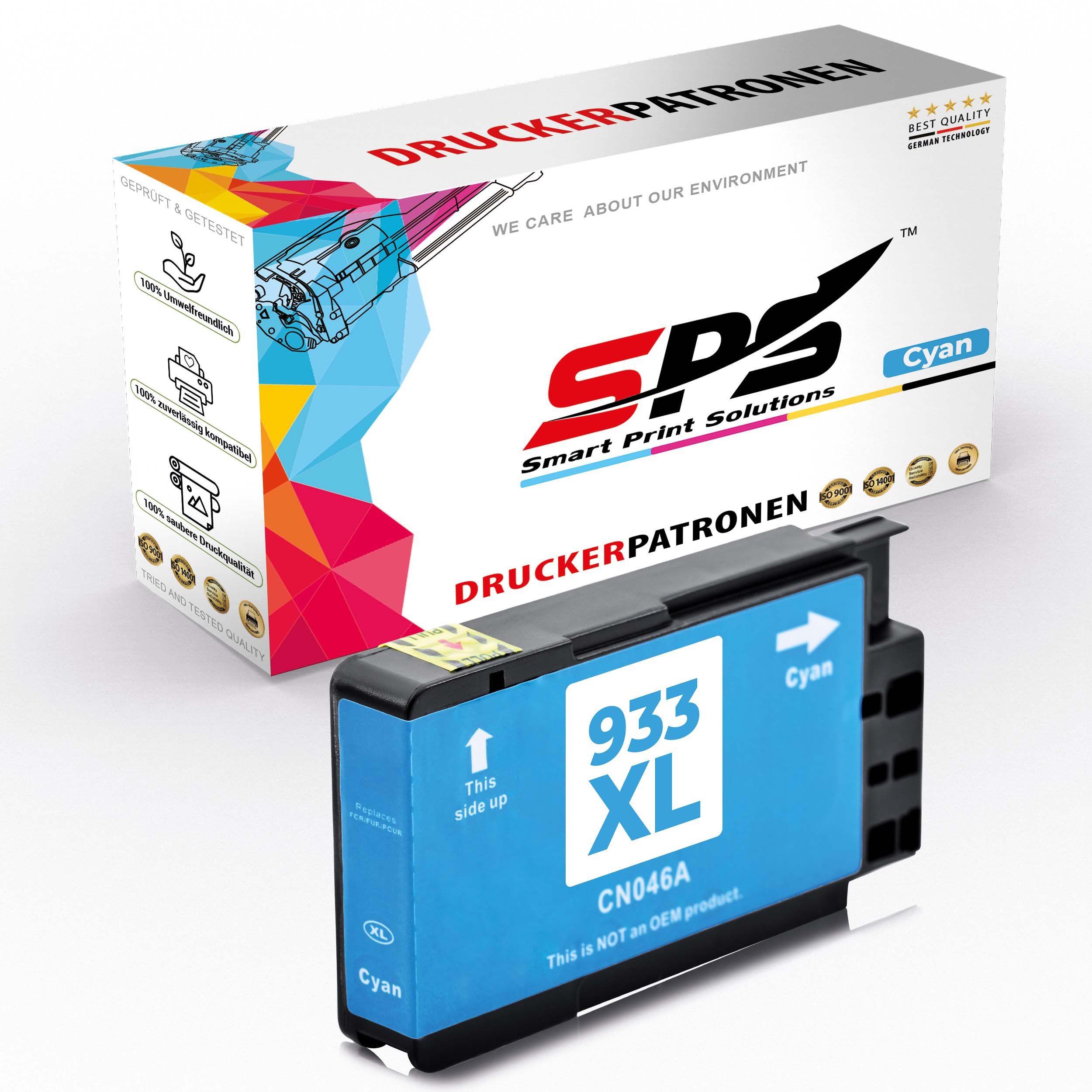 SPS Kompatible Tintenpatronen für HP - 932XL, BCYM Tintenpatrone (1er Pack, 1-tlg)
