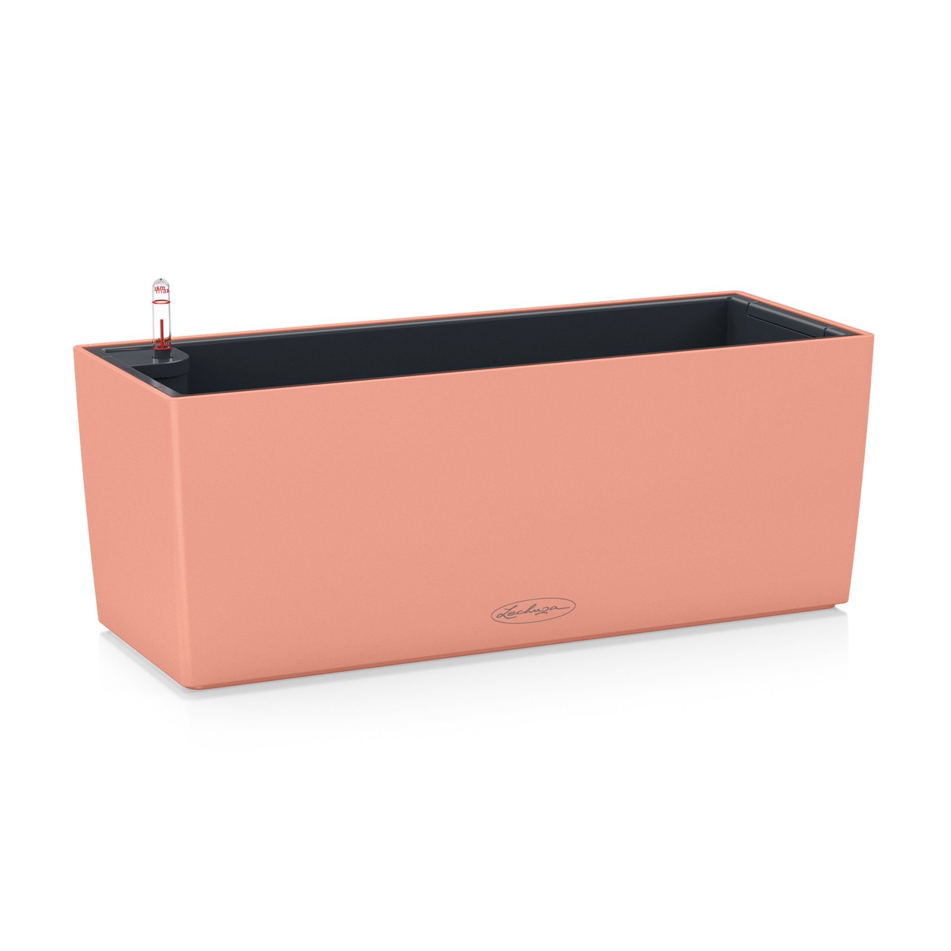 Lechuza® Balkonkasten Balconera Color 50 Balkonkasten korallrot (Komplettset)