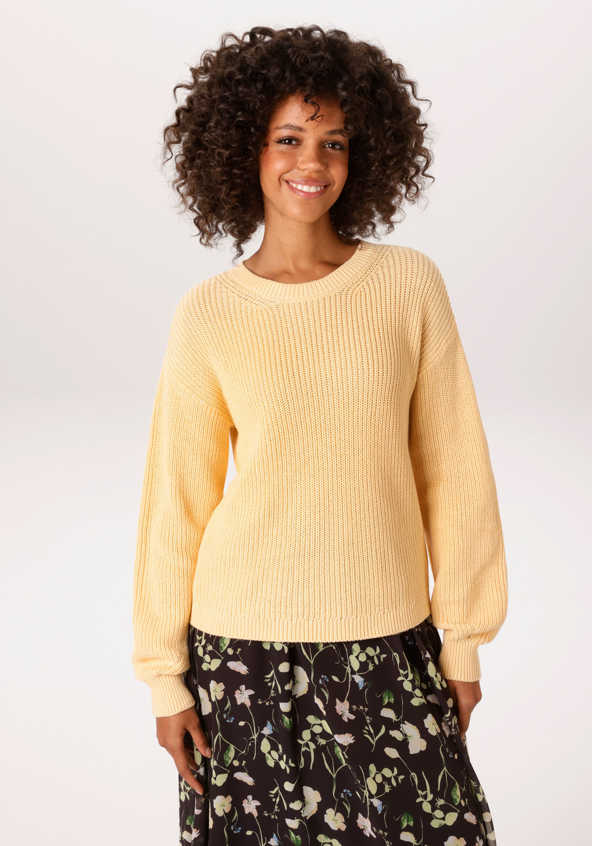 Aniston CASUAL Strickpullover in trendiger Farbpalette