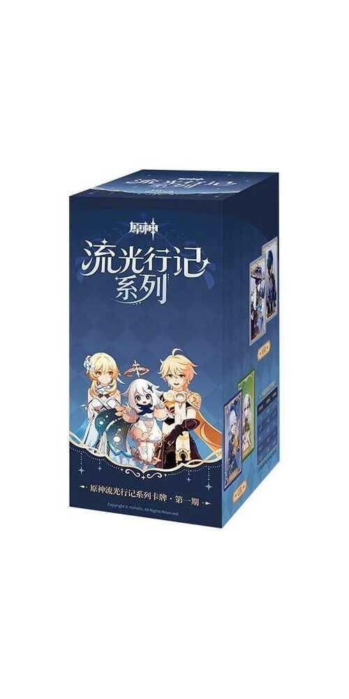 MiHoYo Sammelkarte Genshin Impact Sammelkartenspiel Journey of Light Blind Box Display (1