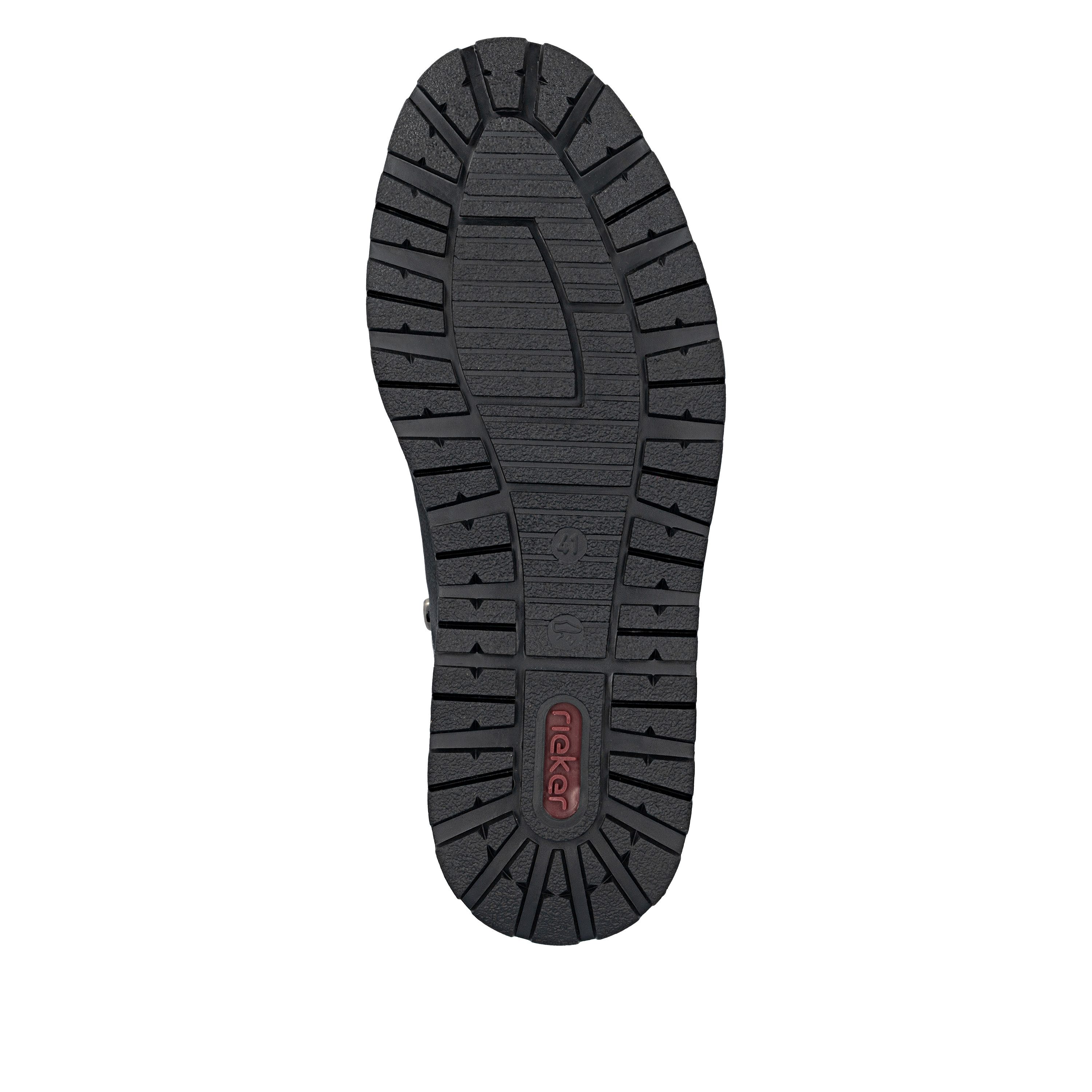 Rieker Schnürschuh Business Schnürer, Halbschuh, Casual Sneaker mit Innenreißverschluss – Bild 4 von 5