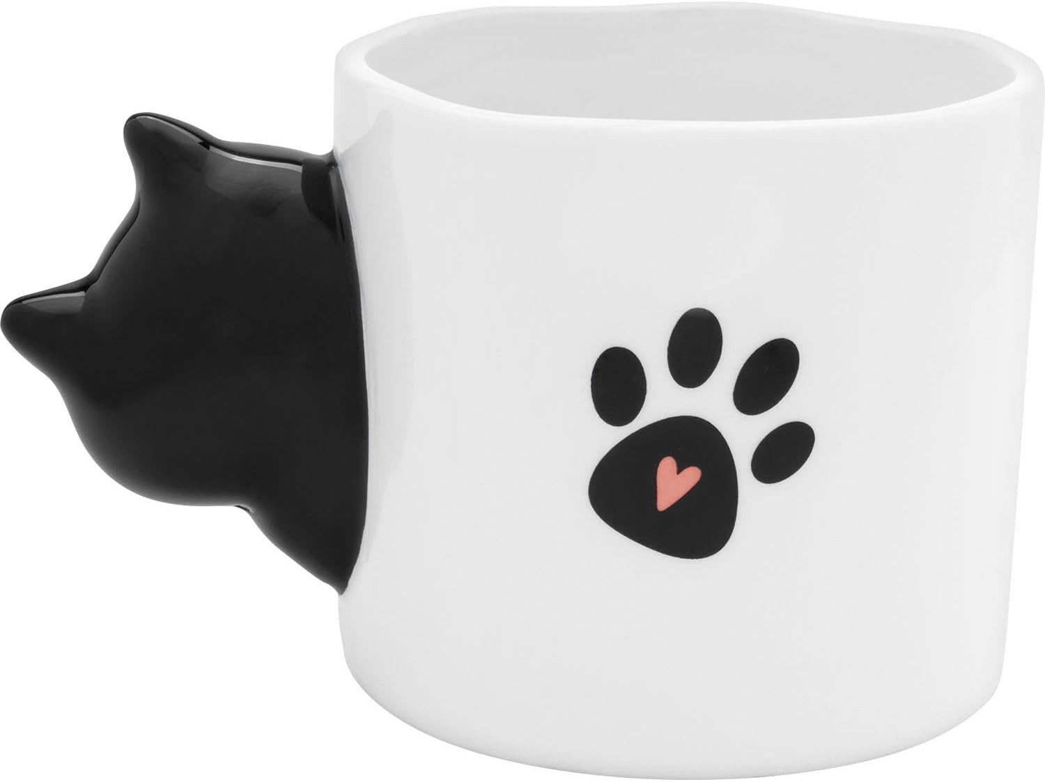 Sheepworld Tasse Tasse Becher Tee Kaffeetasse 47cl Geschenk Sheepworld KATZE figürlich, Dolomite