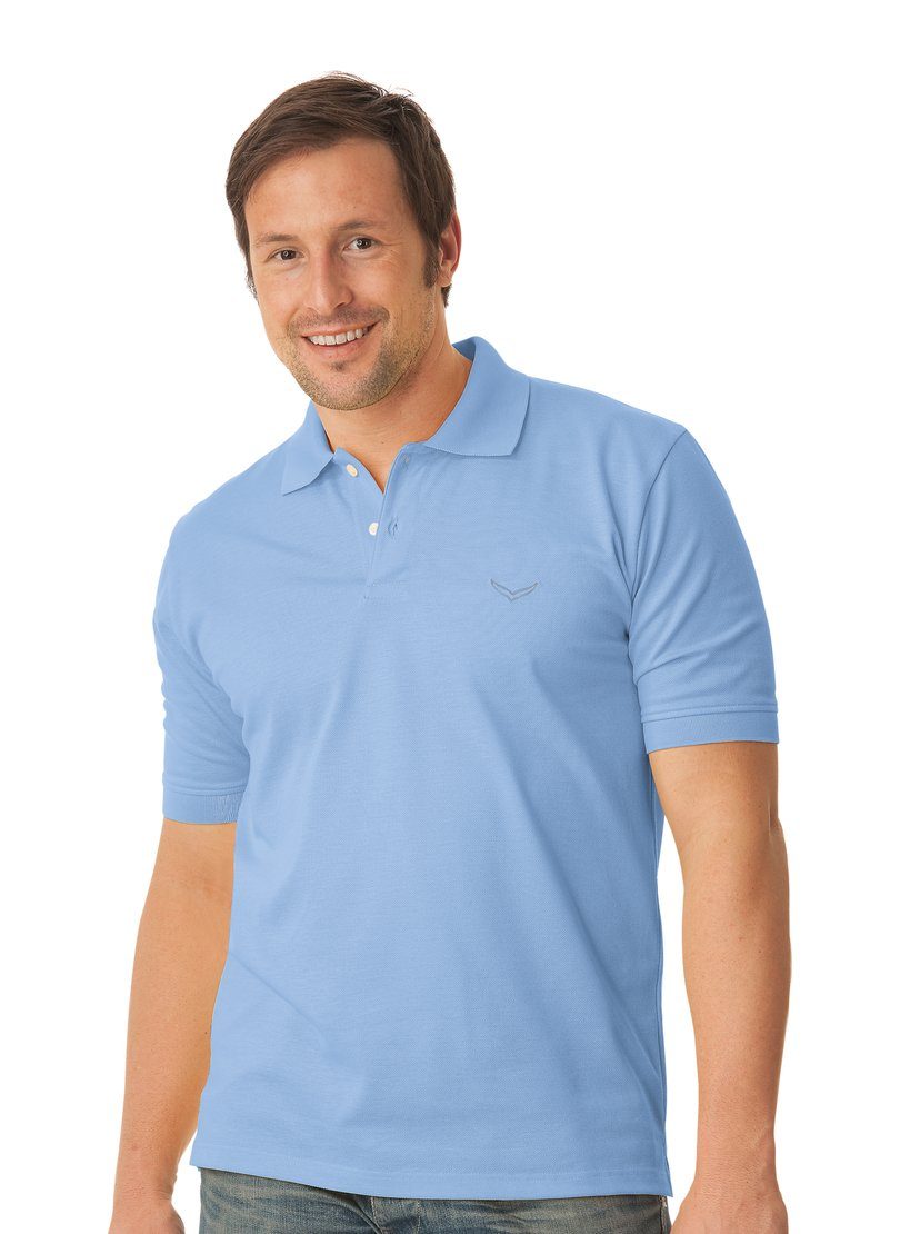 Trigema horizont DELUXE Poloshirt TRIGEMA Piqué Poloshirt