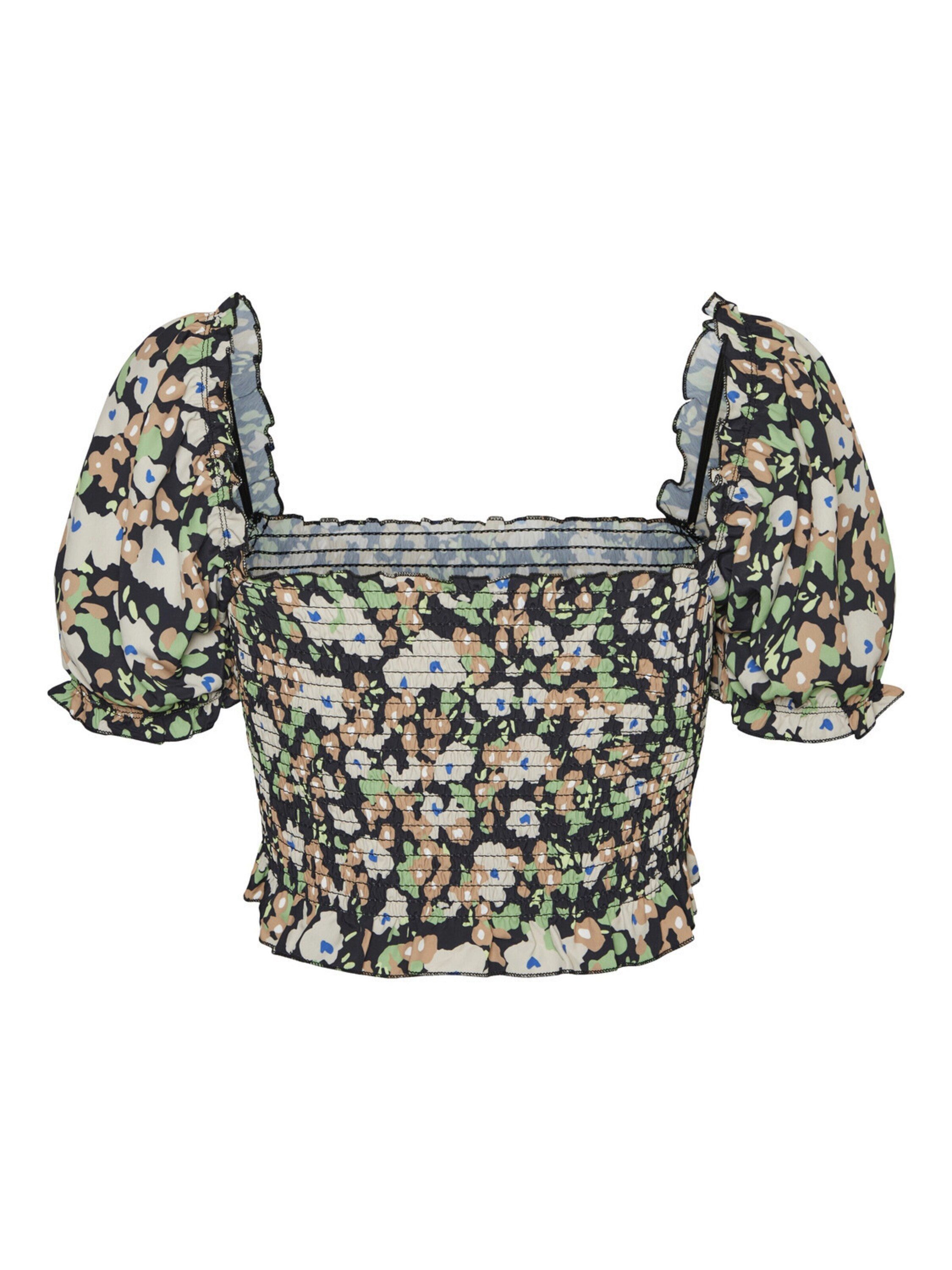 Noisy may Funktionsbluse VIGGA (1-tlg) Drapiert/gerafft