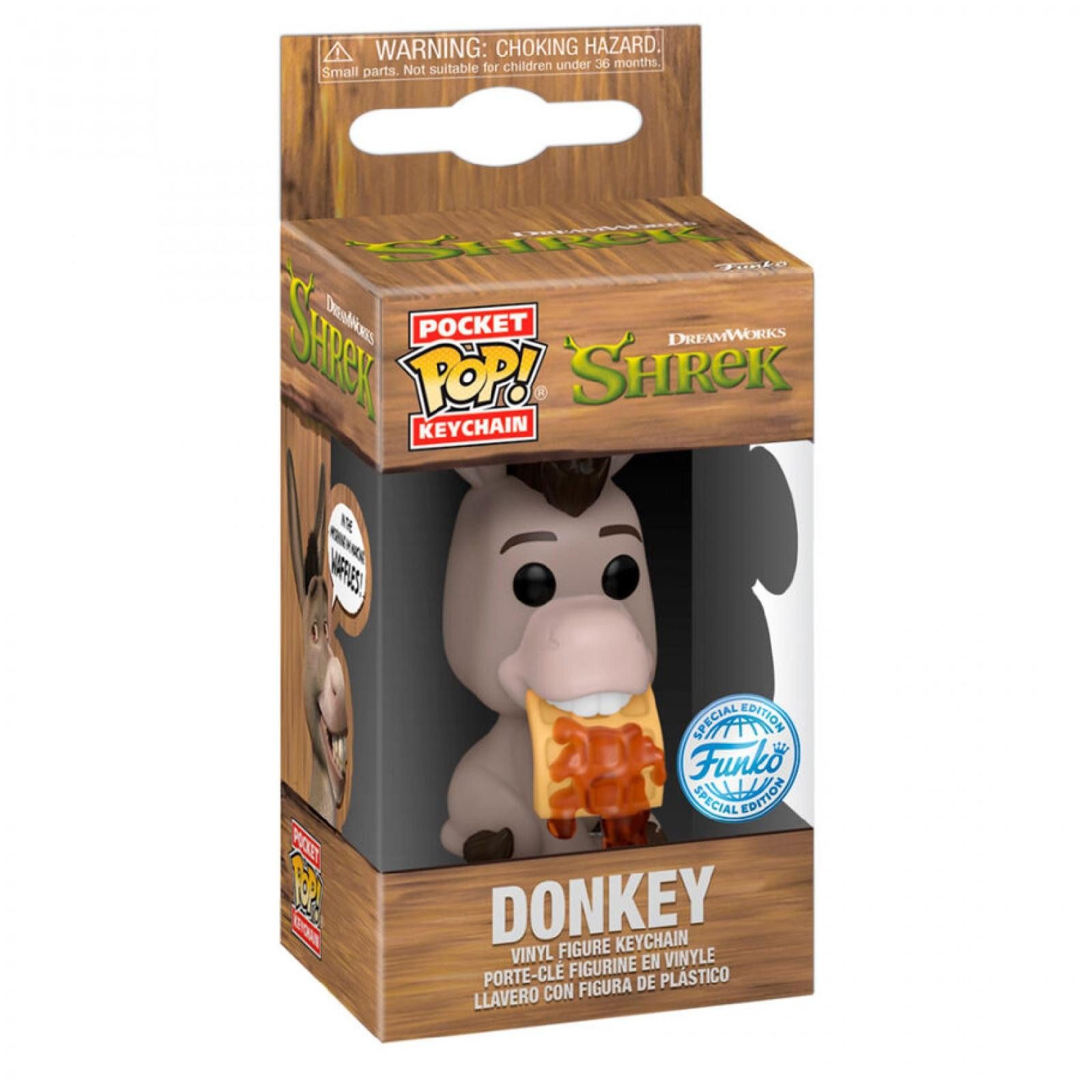Schlüsselanhänger Shrek Donkey - Pocket POP - Keychain