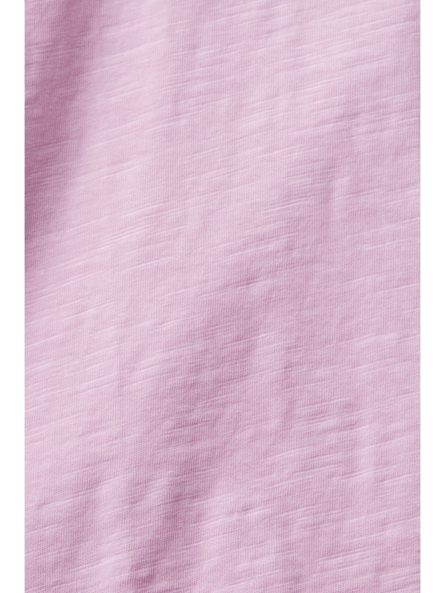 edc by LILAC Esprit mit (1-tlg) T-Shirt T-Shirt V-Ausschnitt