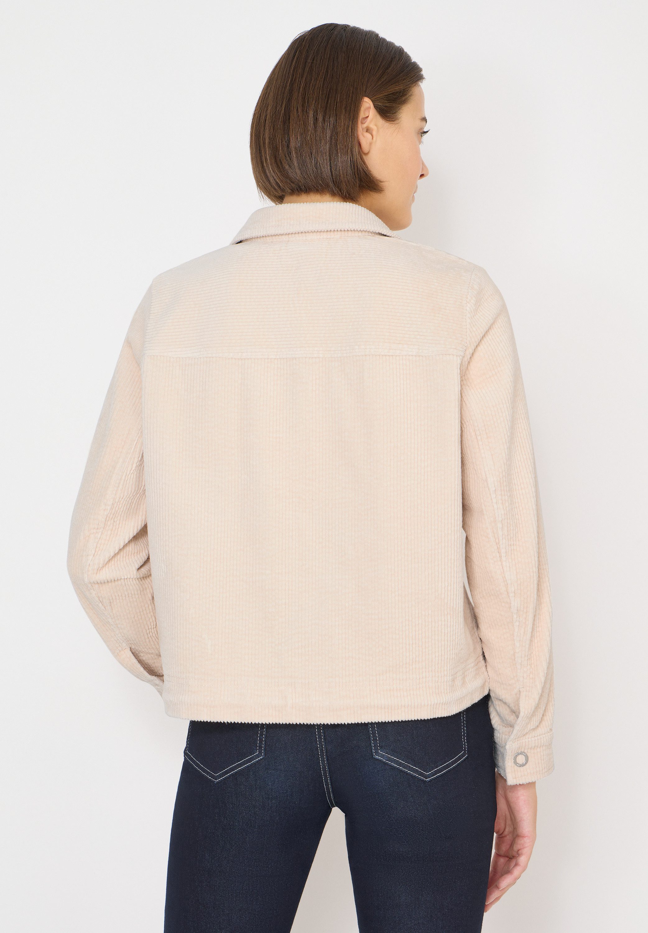 CECIL Cordjacke aus Baumwolle mit Stretchanteil